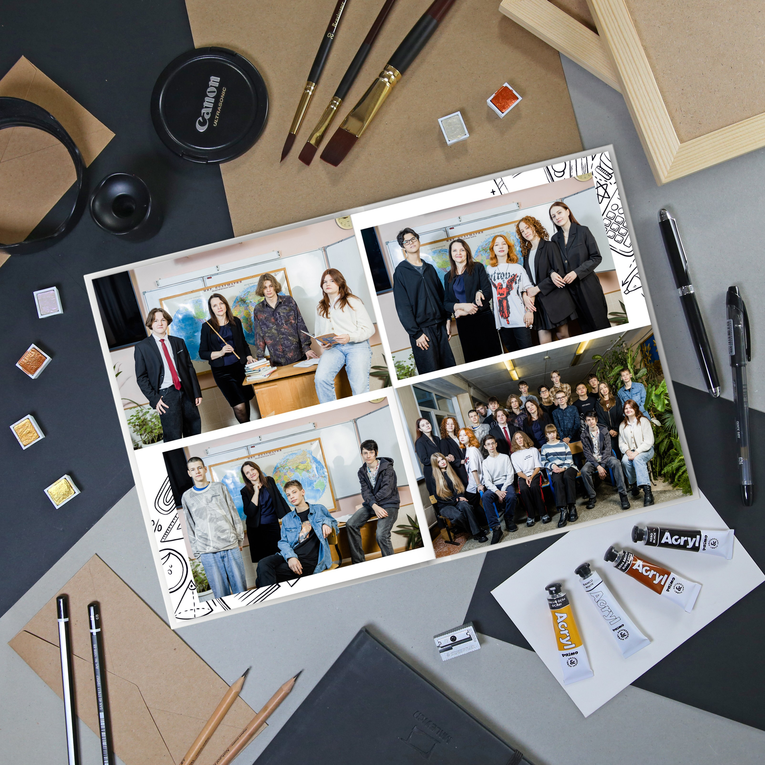 Выпускной альбом 9 класса. Семейный и детский фотограф в Барнауле — Анастасия Долбина