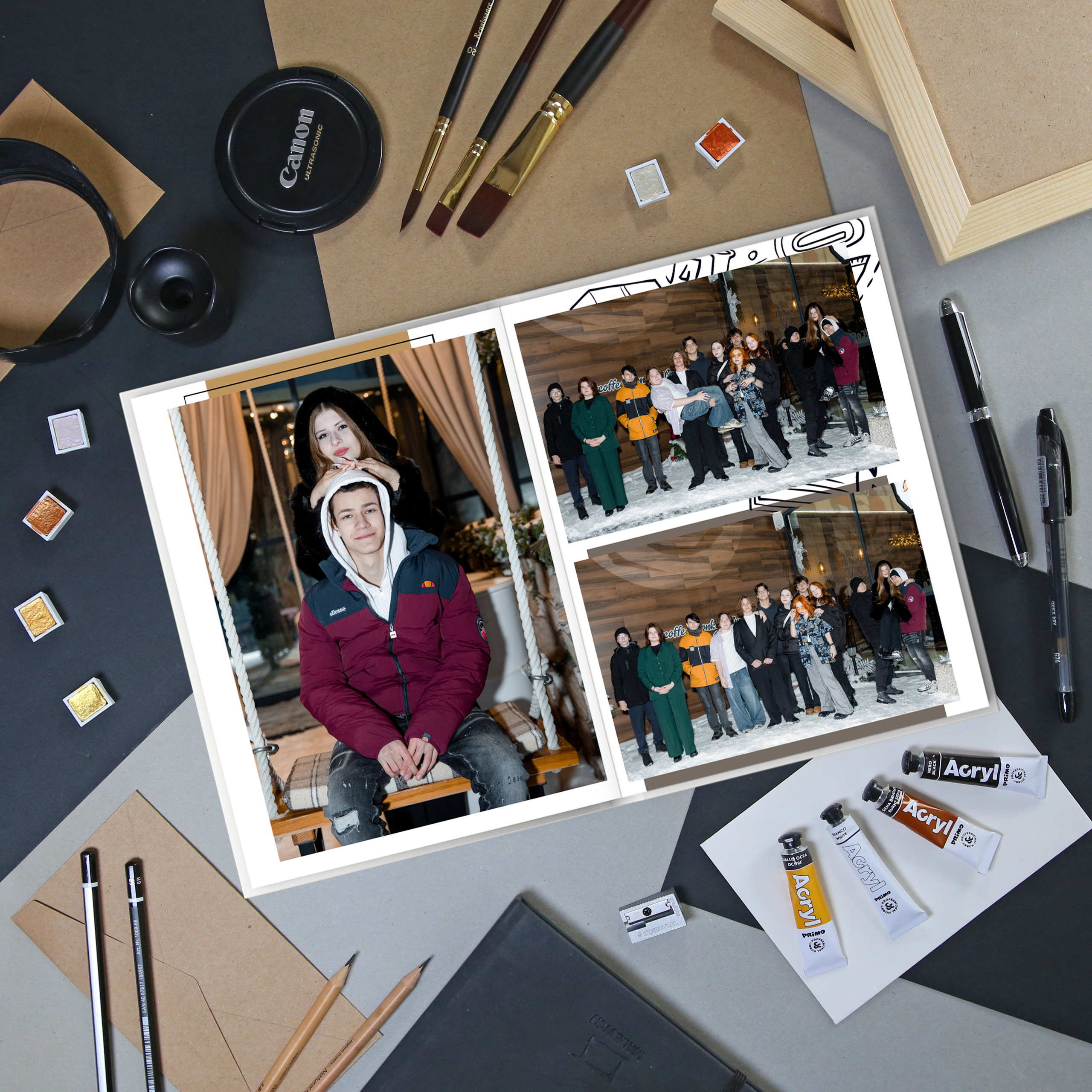 Выпускной альбом 9 класса. Семейный и детский фотограф в Барнауле — Анастасия Долбина