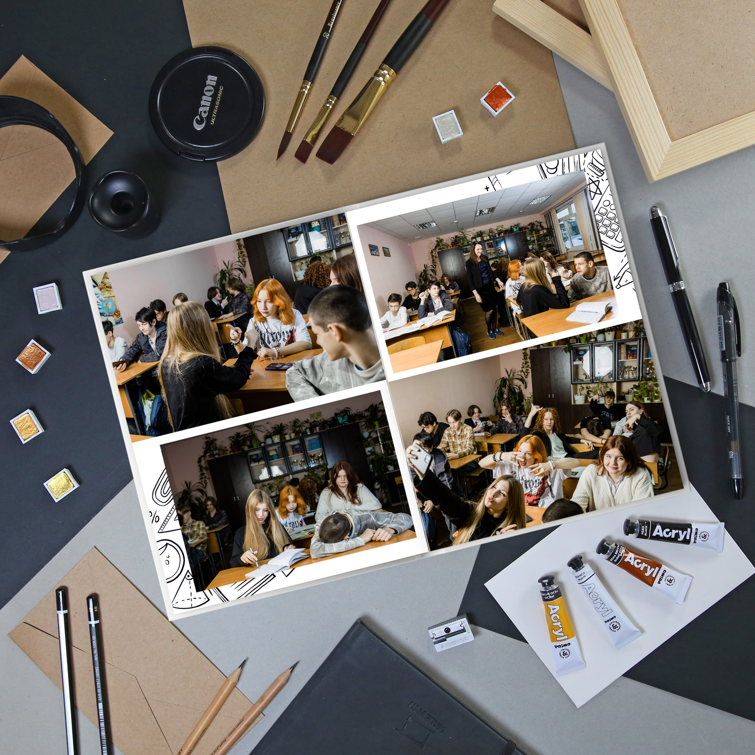 Выпускной альбом 9 класса. Семейный и детский фотограф в Барнауле — Анастасия Долбина