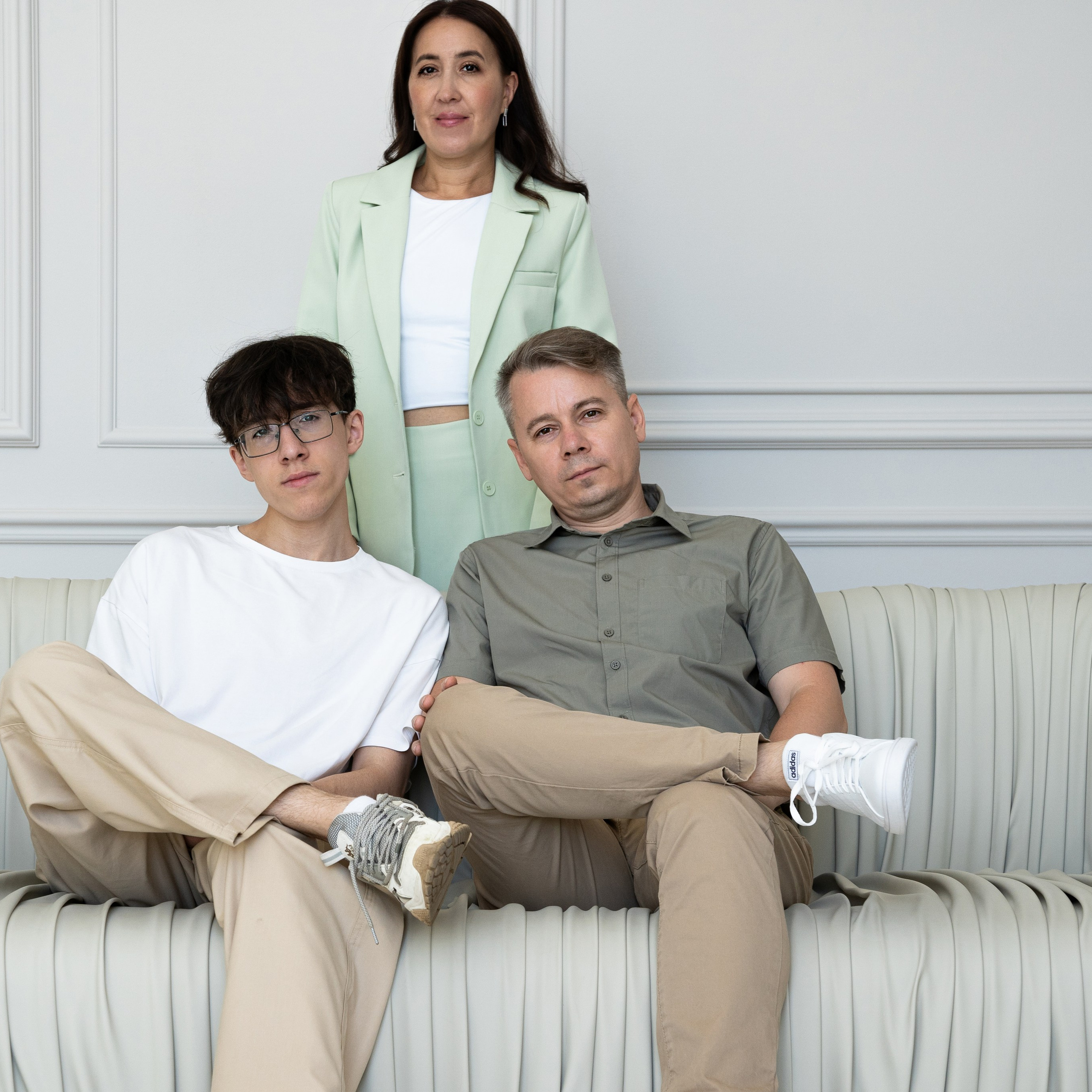 Семейная съемка в студии