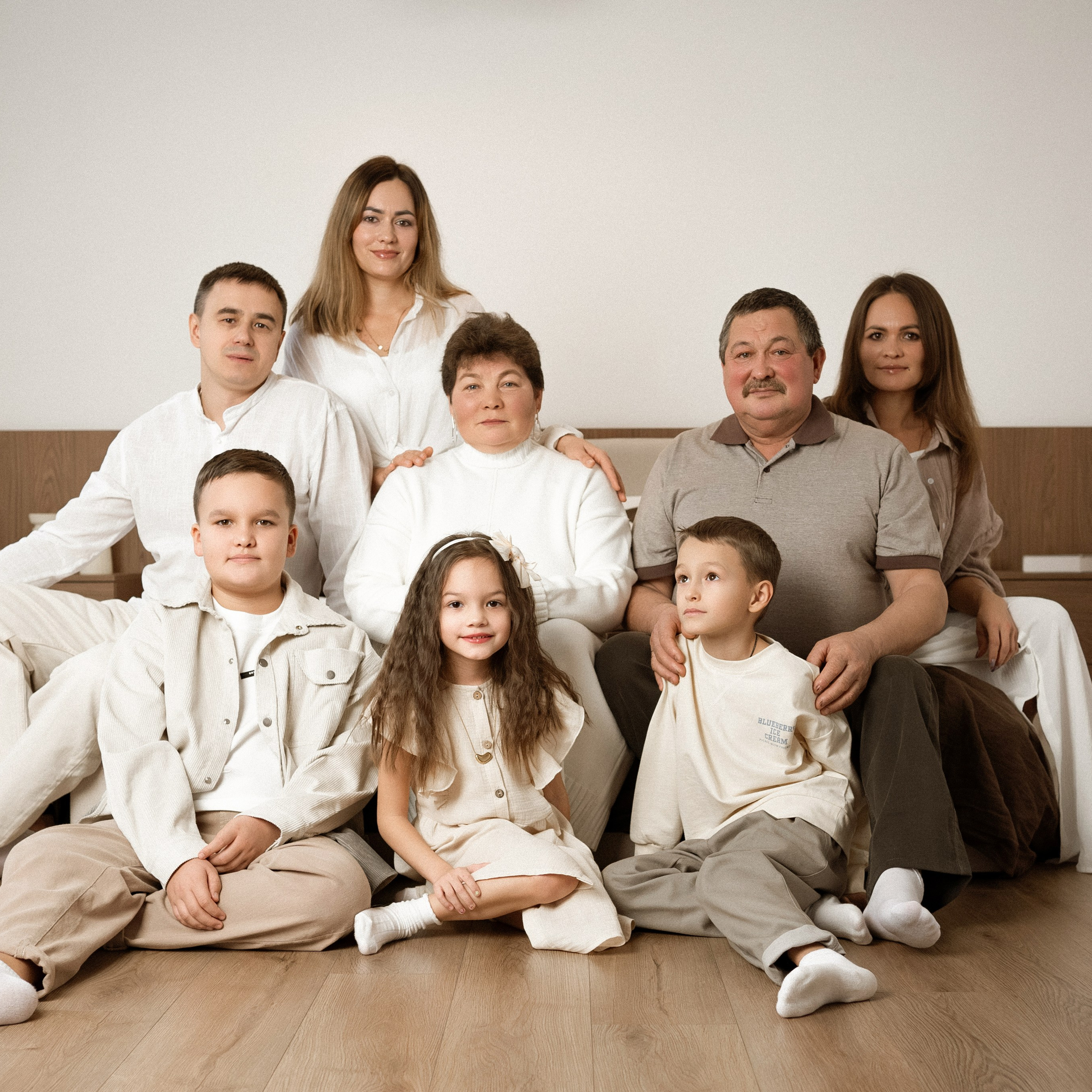 Семейная съемка в студии