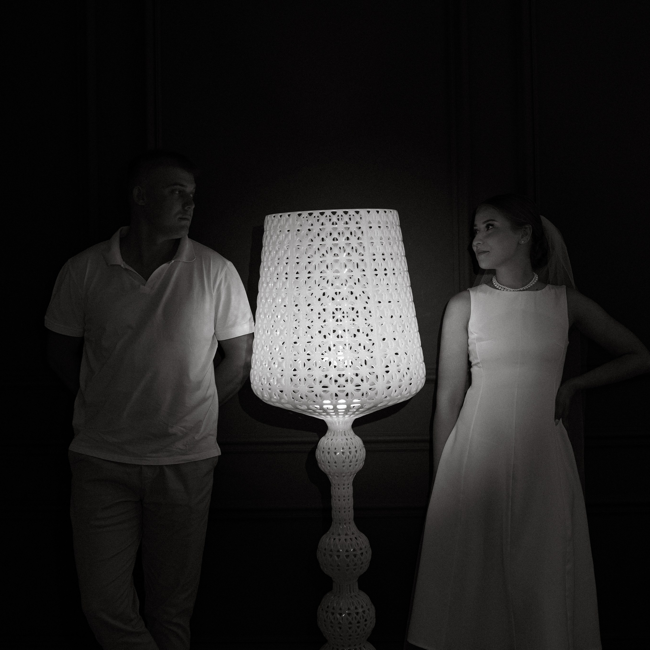 Съемка в студии перед рописью