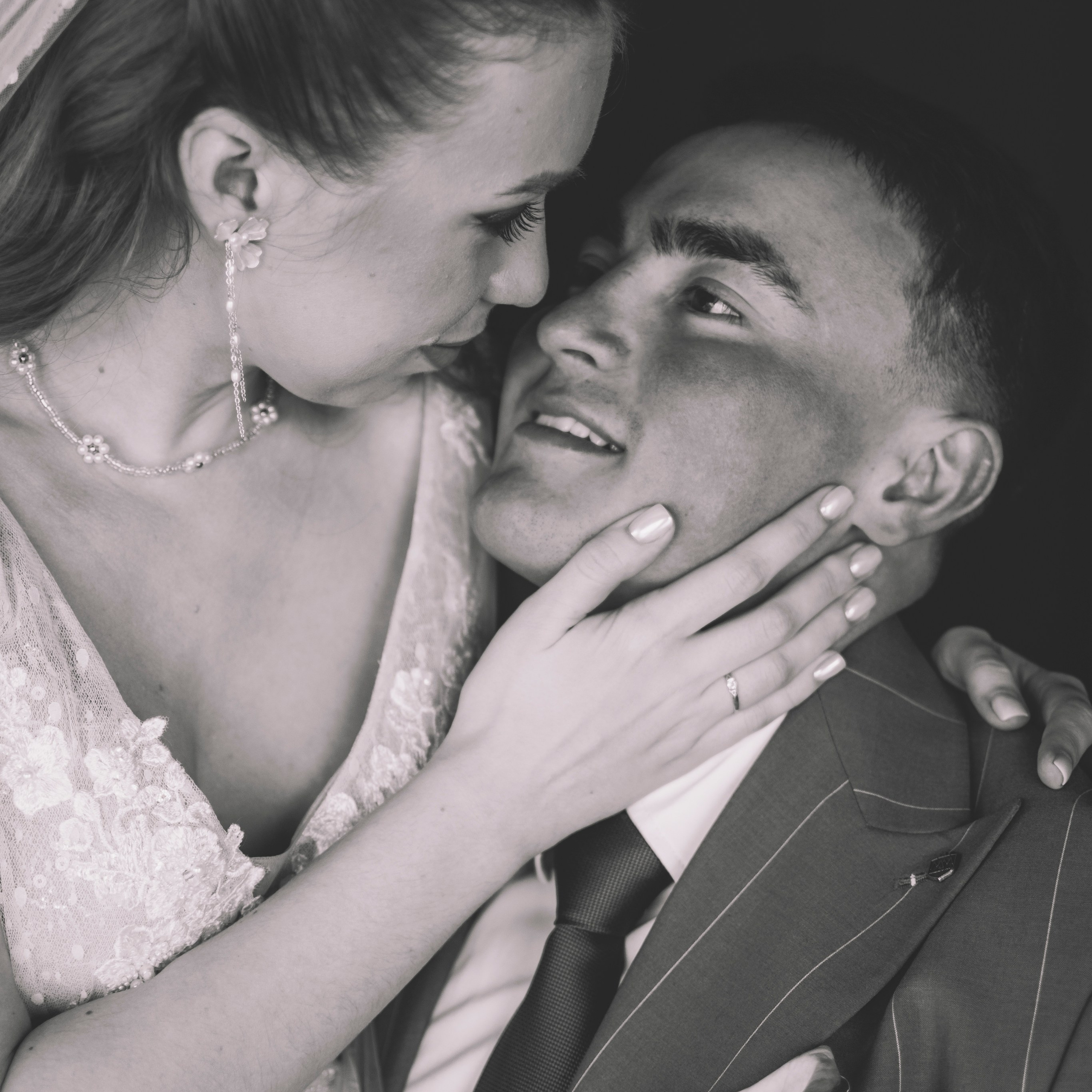 Альберт и Анастасия (Студийная фотосессия, роспись в ДК Нефтяник + фотосессия с гостями)