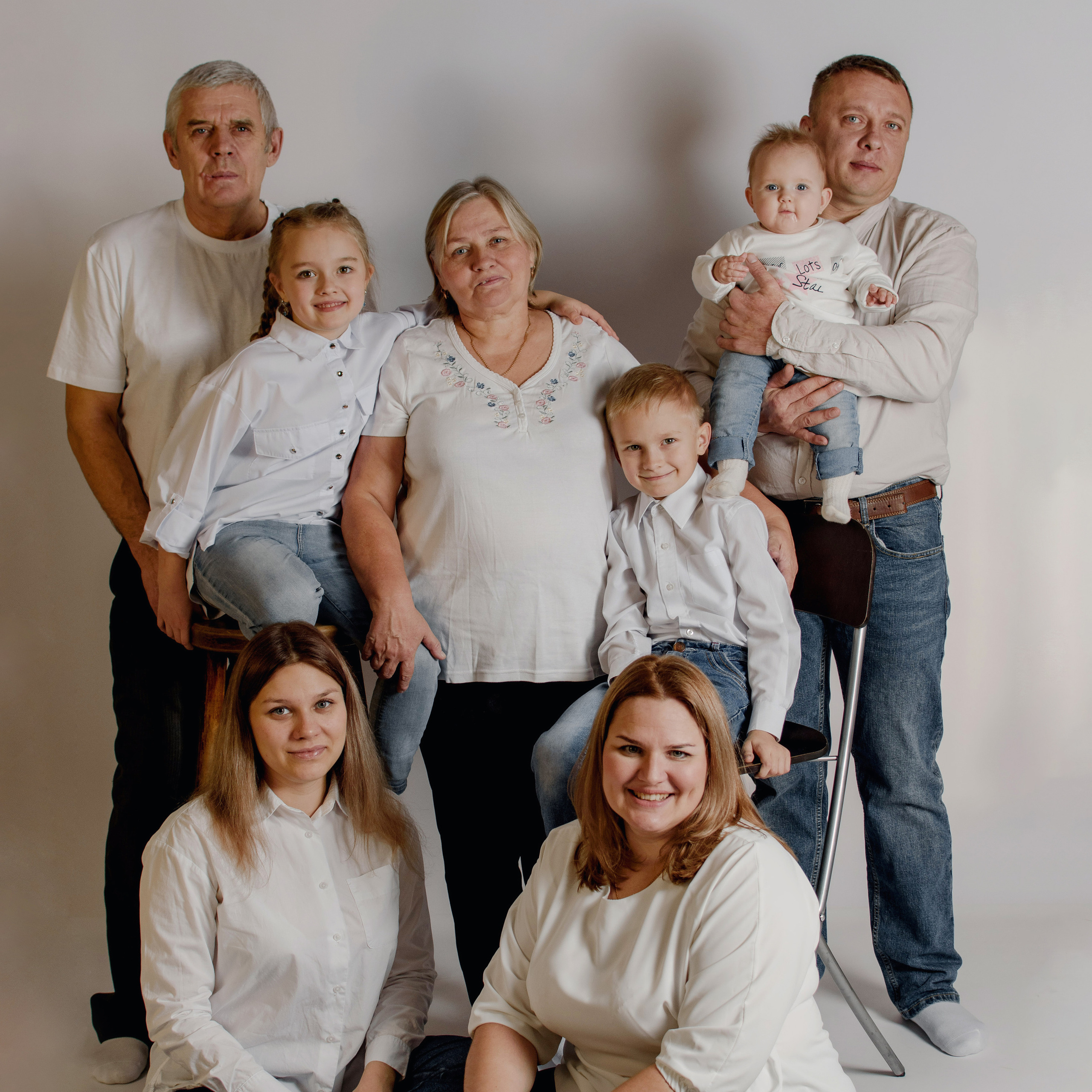 Большая семья