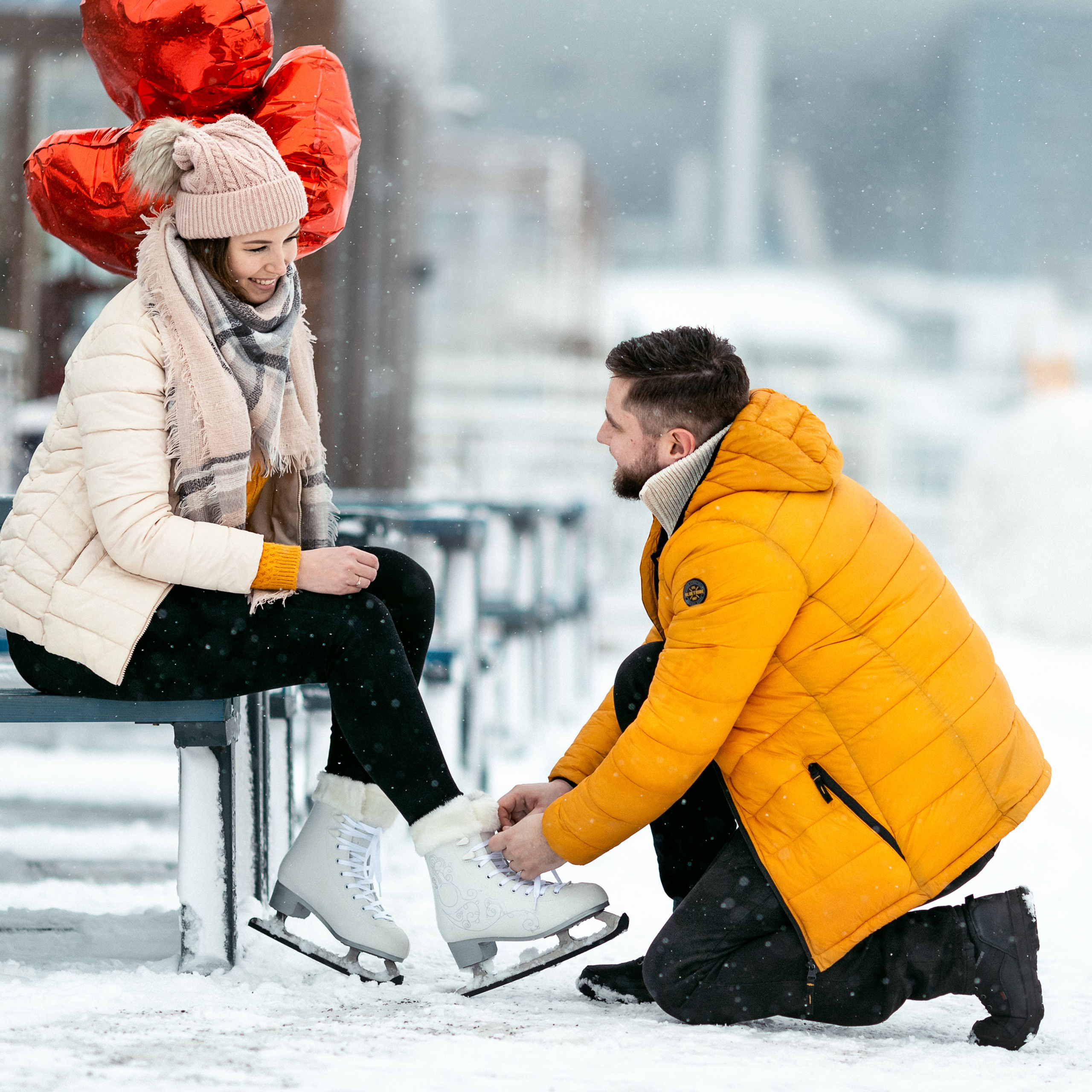 Love story на катке