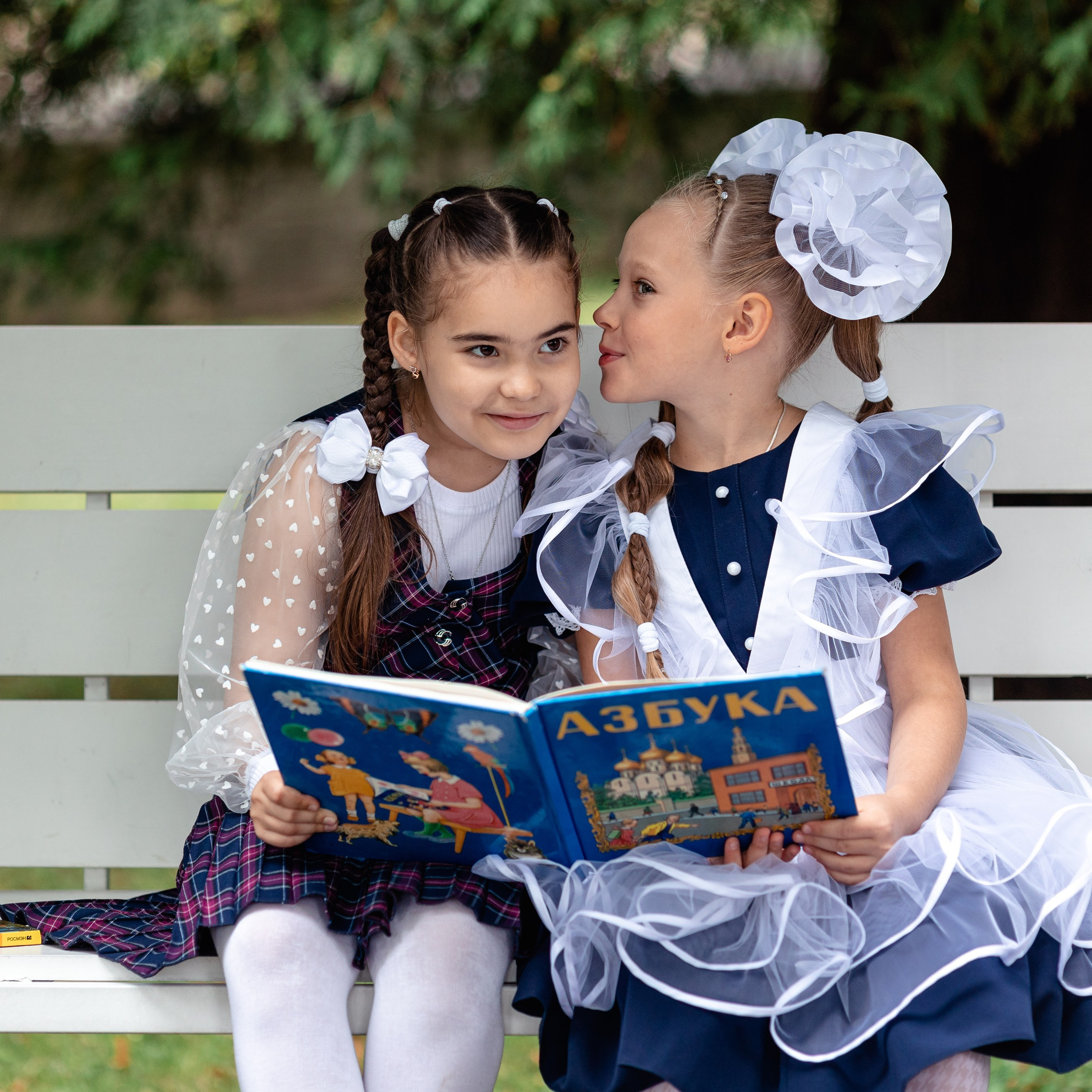 Семейная фотосессия 1-го сентября