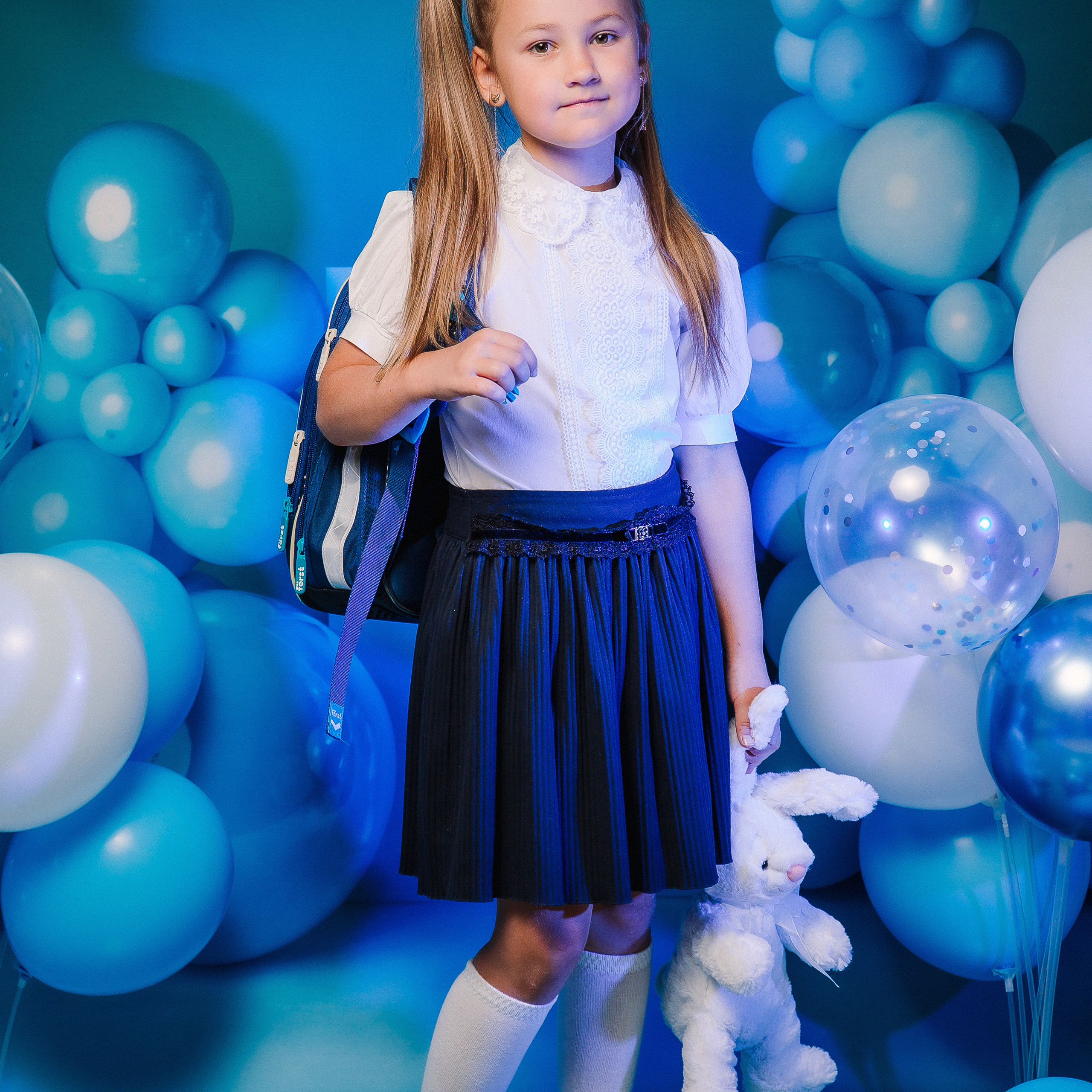 Студия- фото на фоне «Шары»