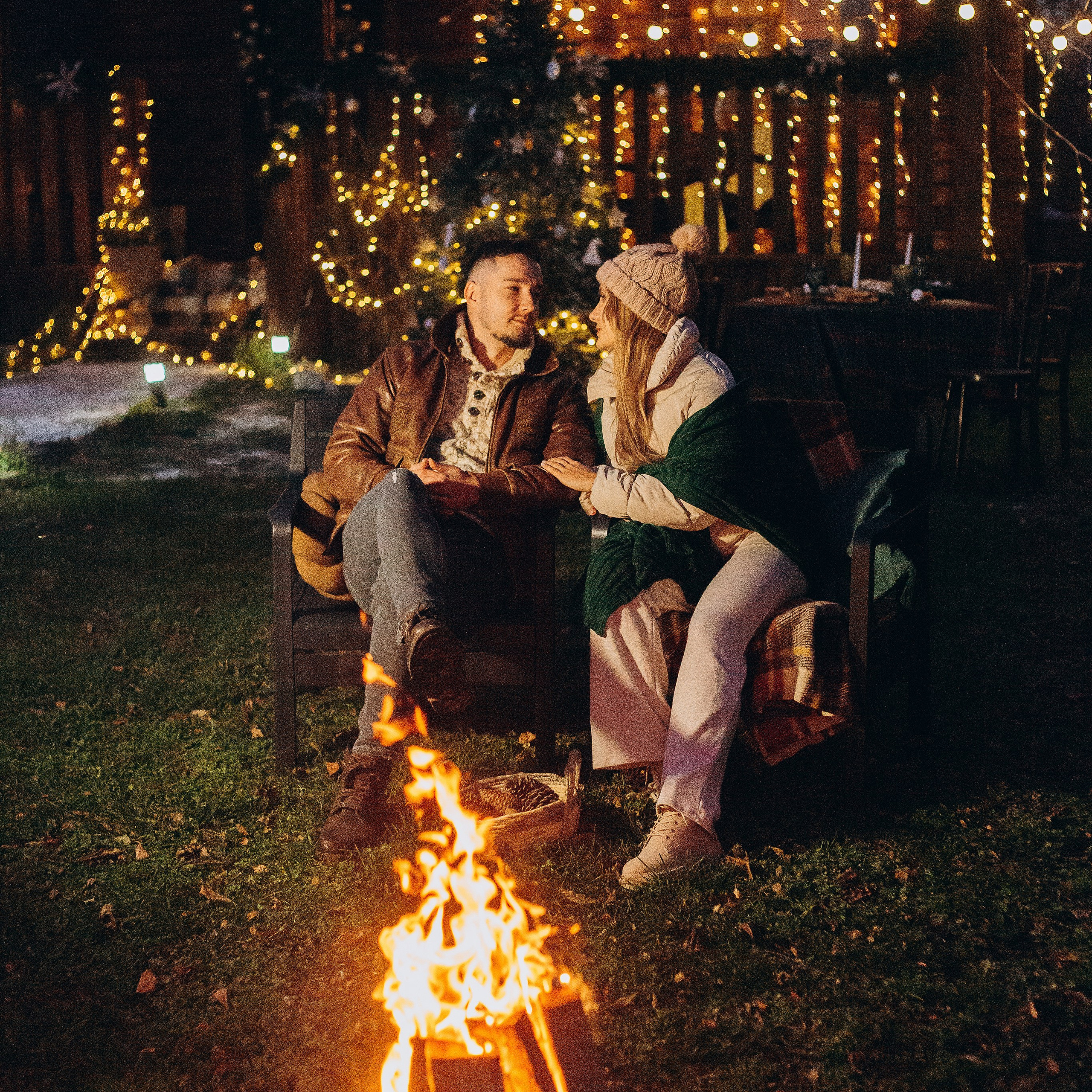 Новый год- уличная локация