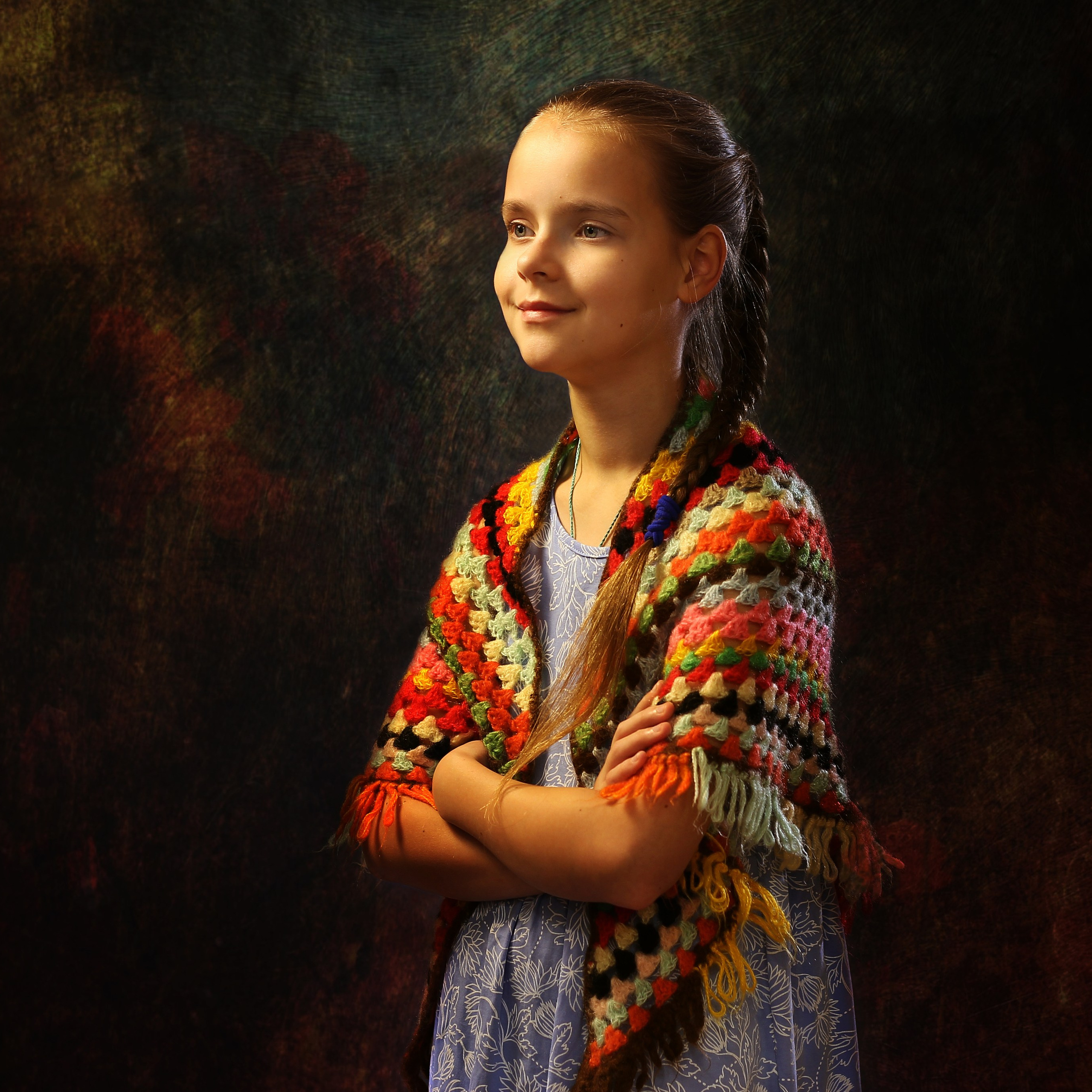 Студийный детский портрет