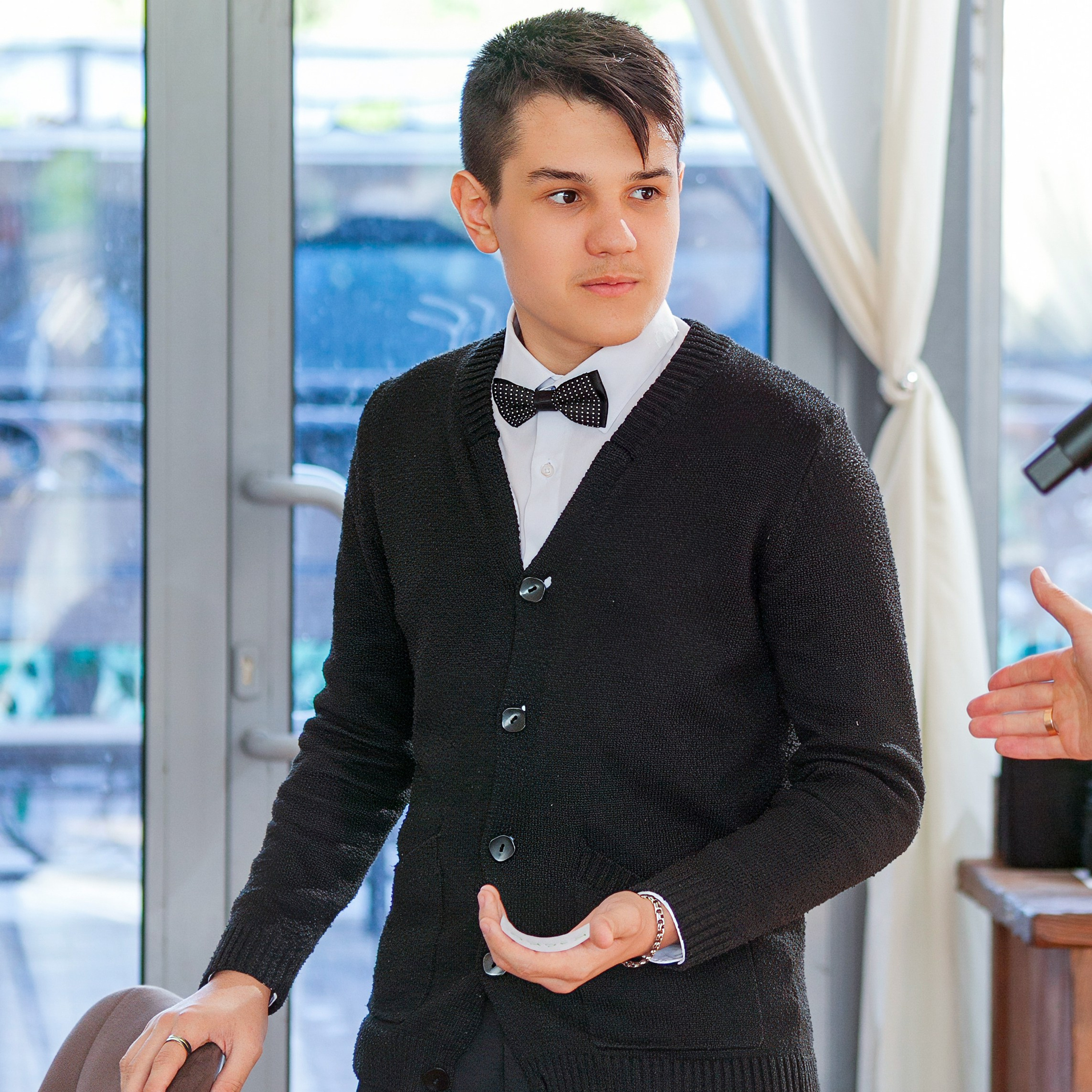 Репортажная съемка выпускного вечера 9 класса в Москве и Московской области. Фотограф в Москве и Московской области Олег Подлесных