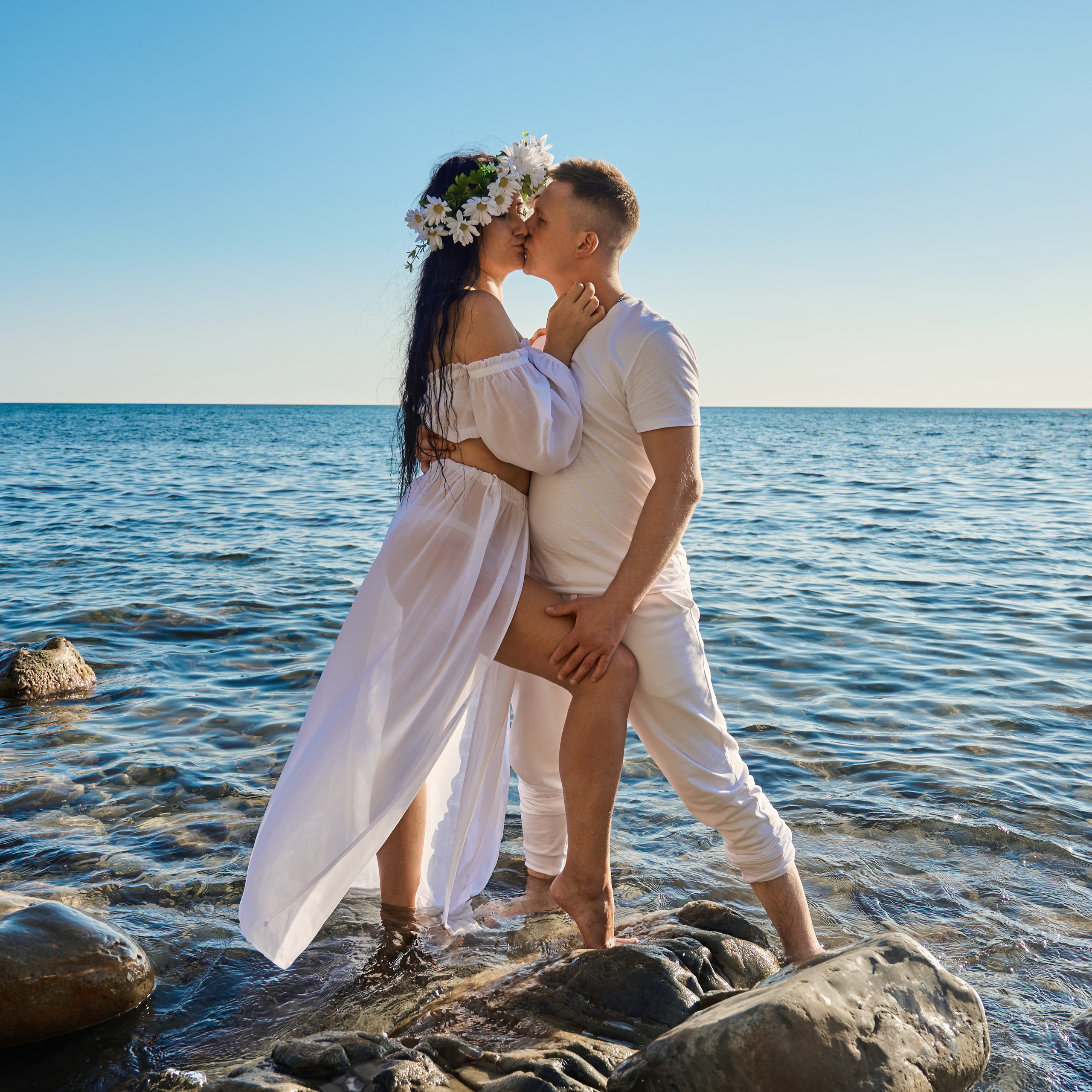 Море. Яхта. Парус