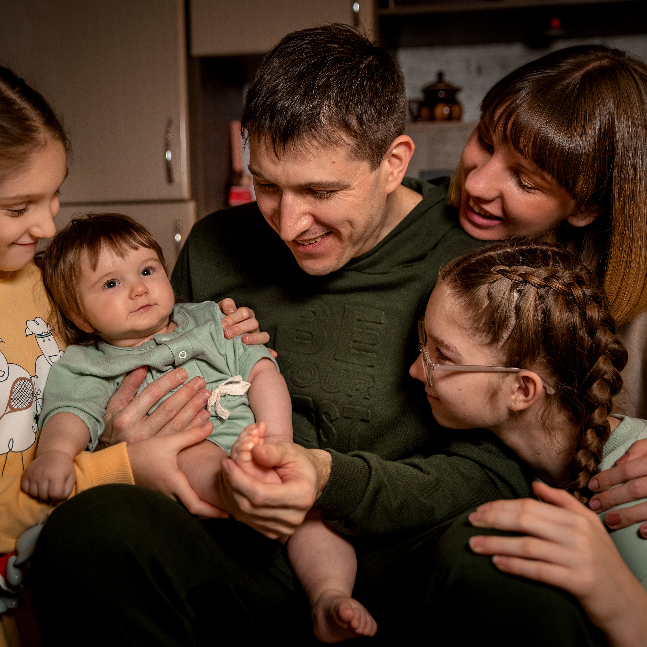 Домашняя фотосессия Юлии