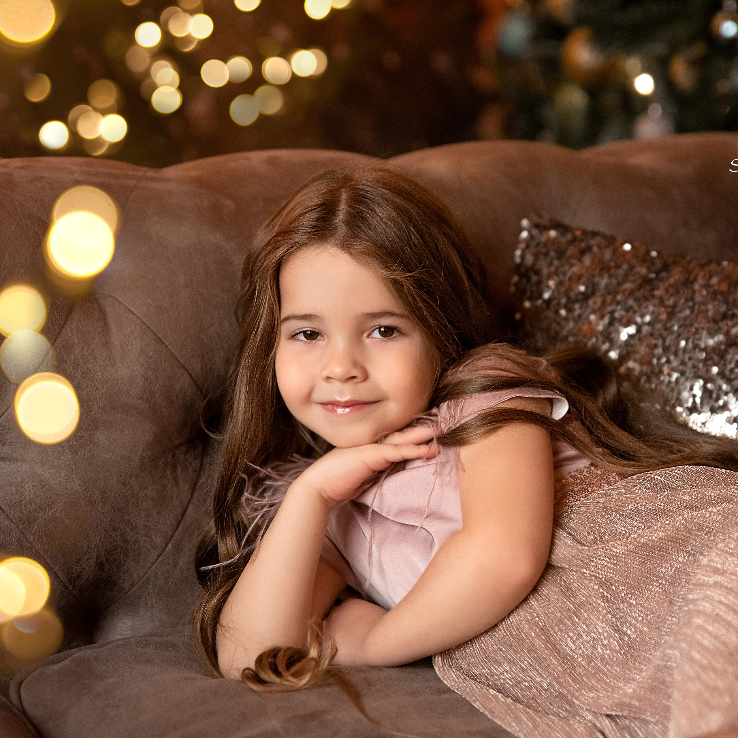 Новогодняя фотосессия в&nbsp;студии