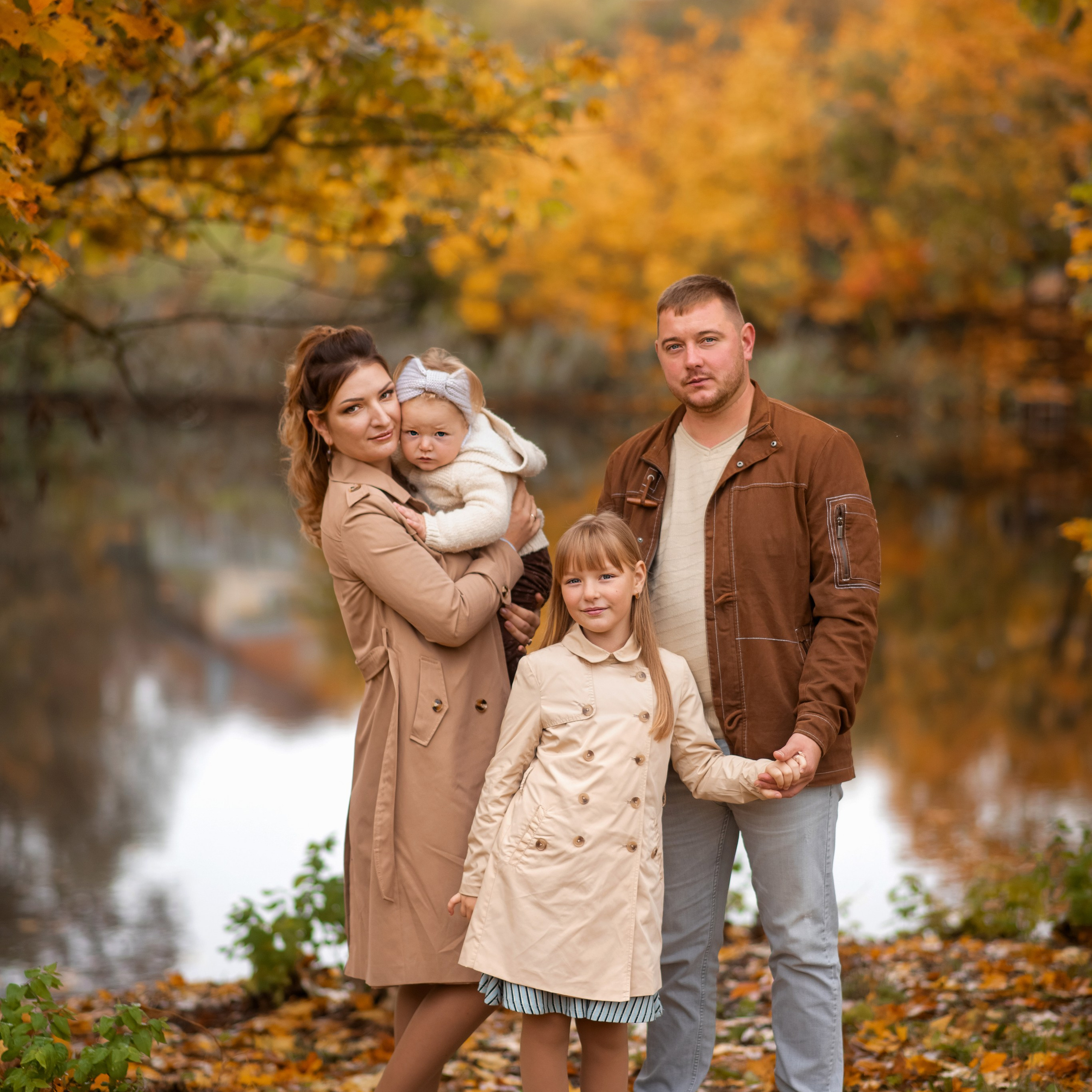 Семейная фотосессия в&nbsp;Ясной Поляне. Осень