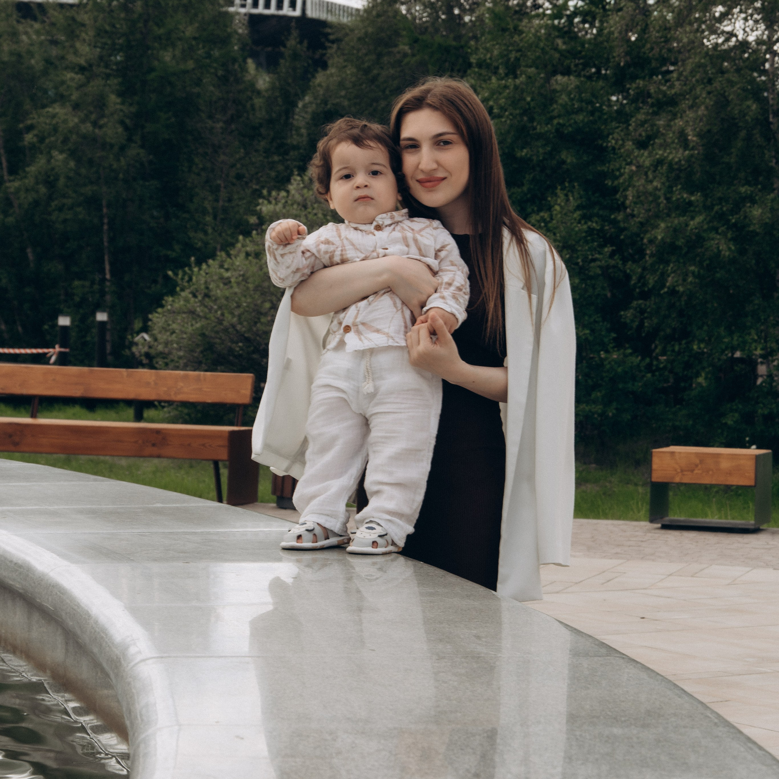 Тимоша в парке