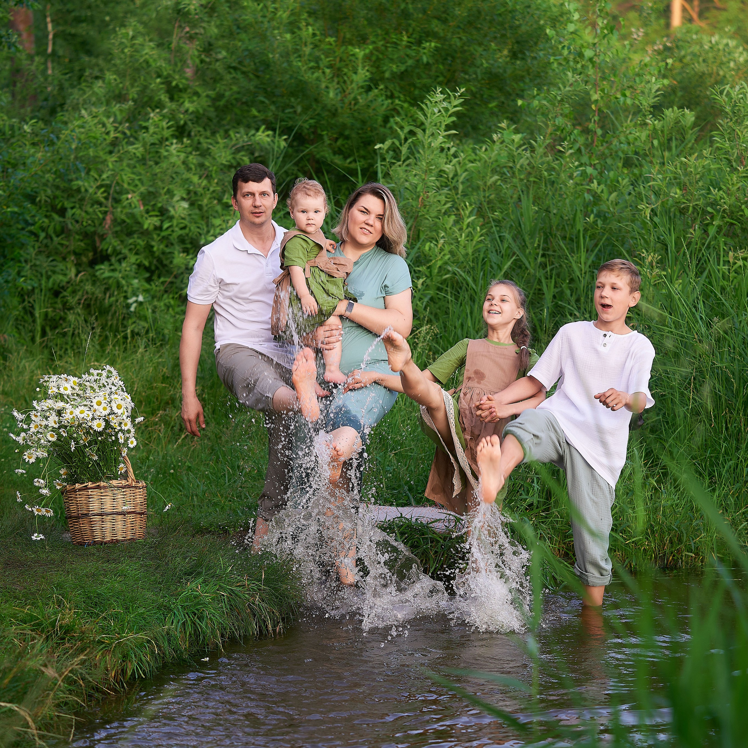 На берегу озера