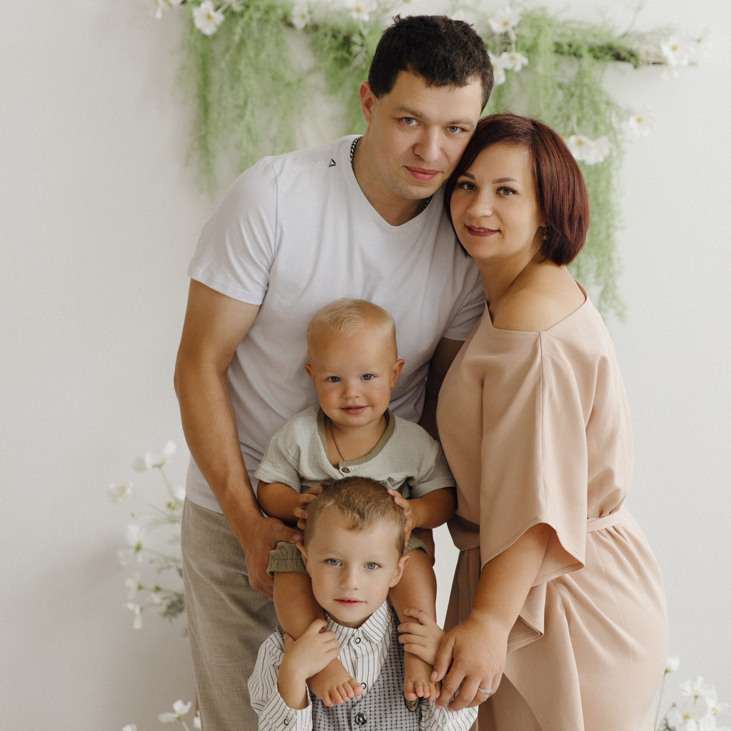 Мама и три любимых мужчины