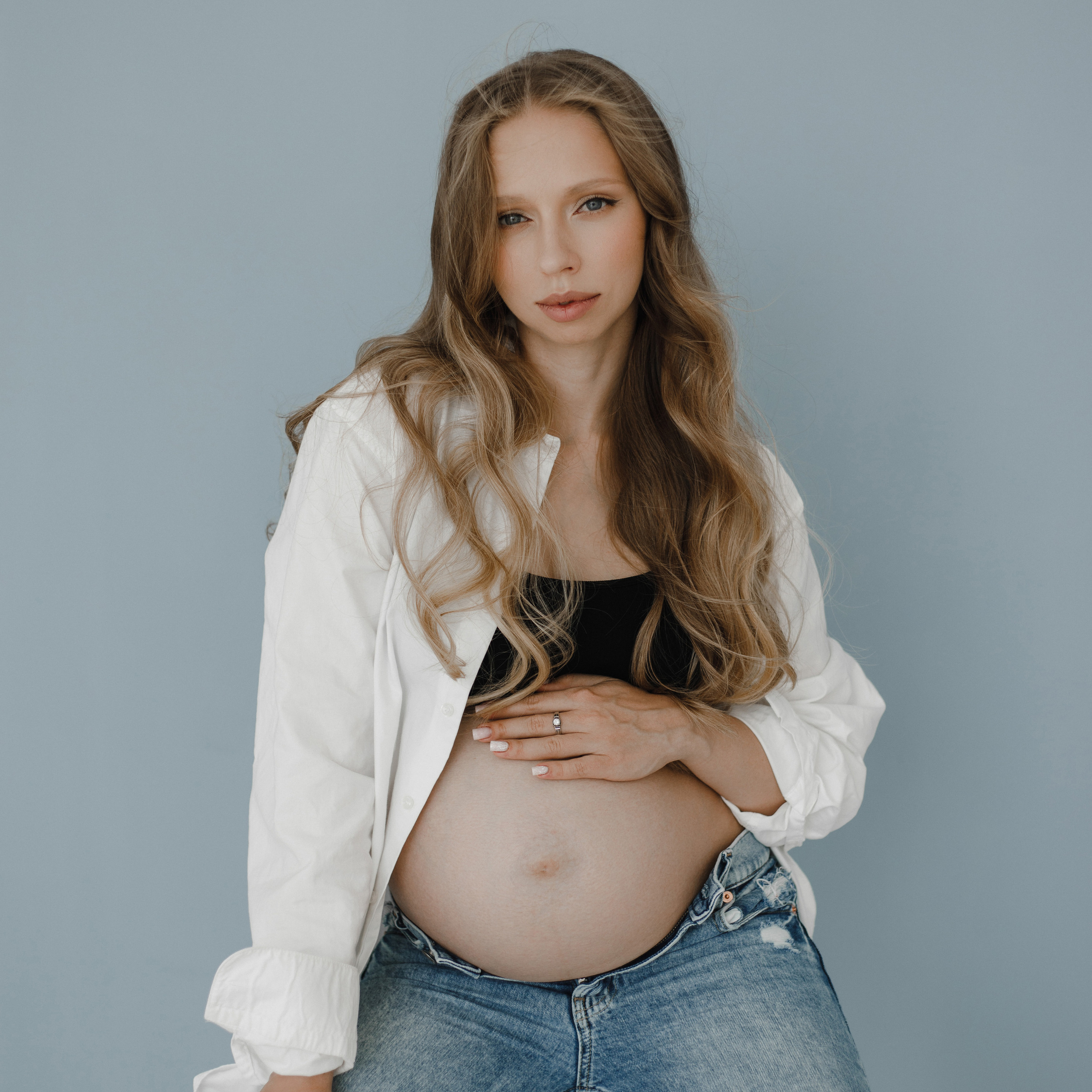 Оля в ожидании малыша