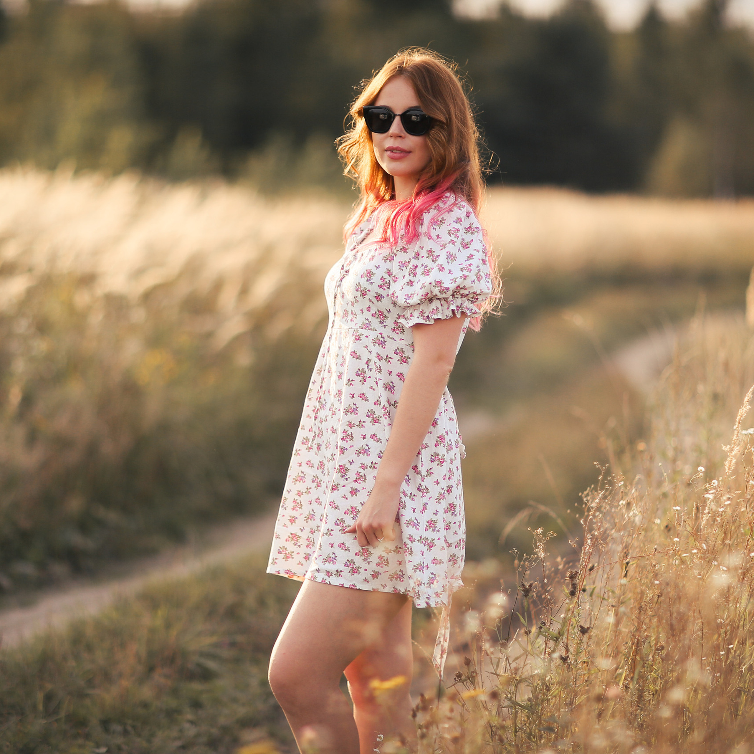 Надя, фотосессия на природе