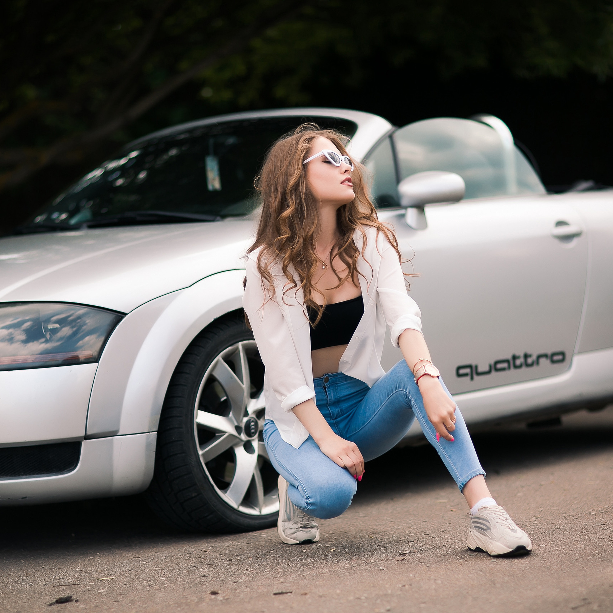 Валерия на кабриолете!