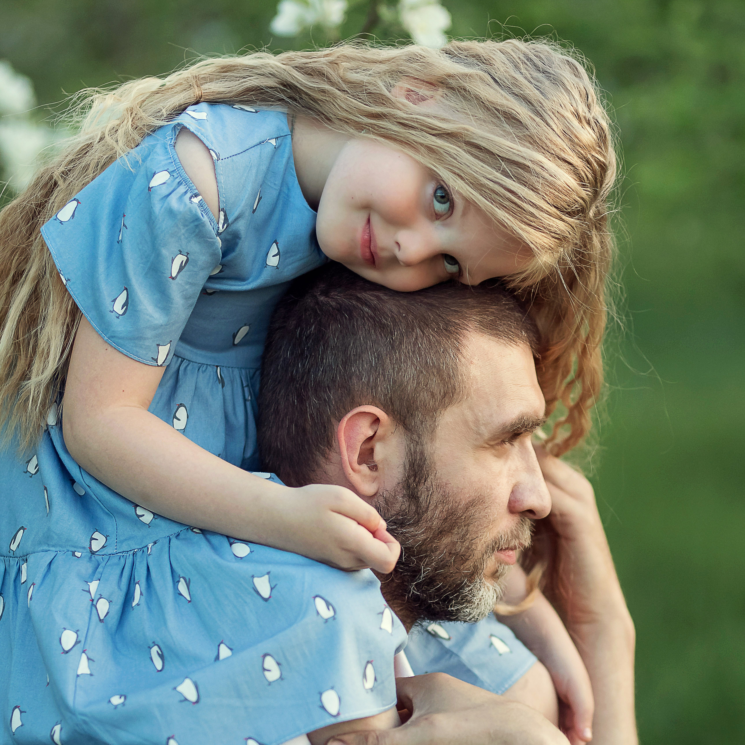 В цветении