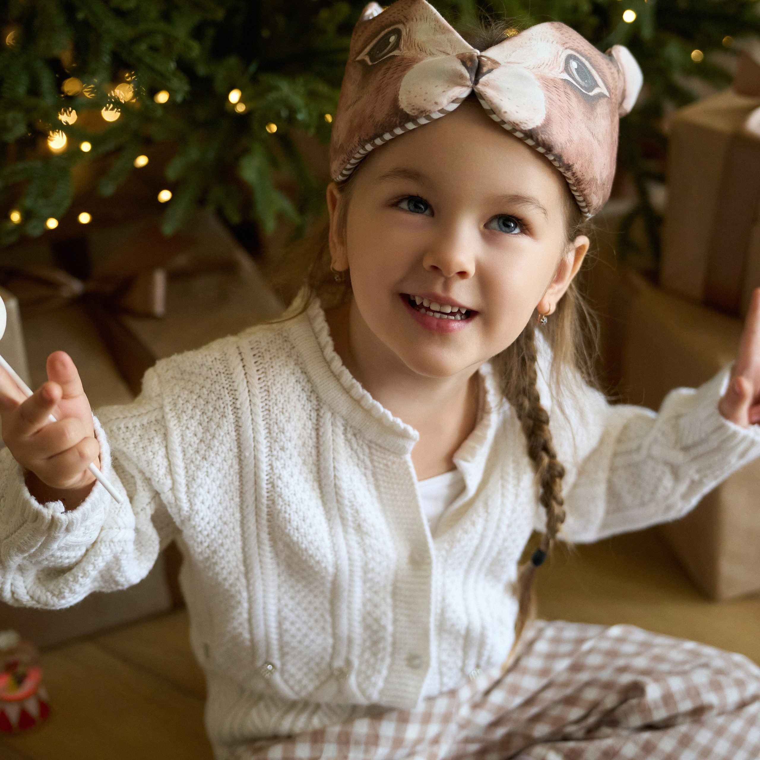 Дина и Есения Новогодняя история