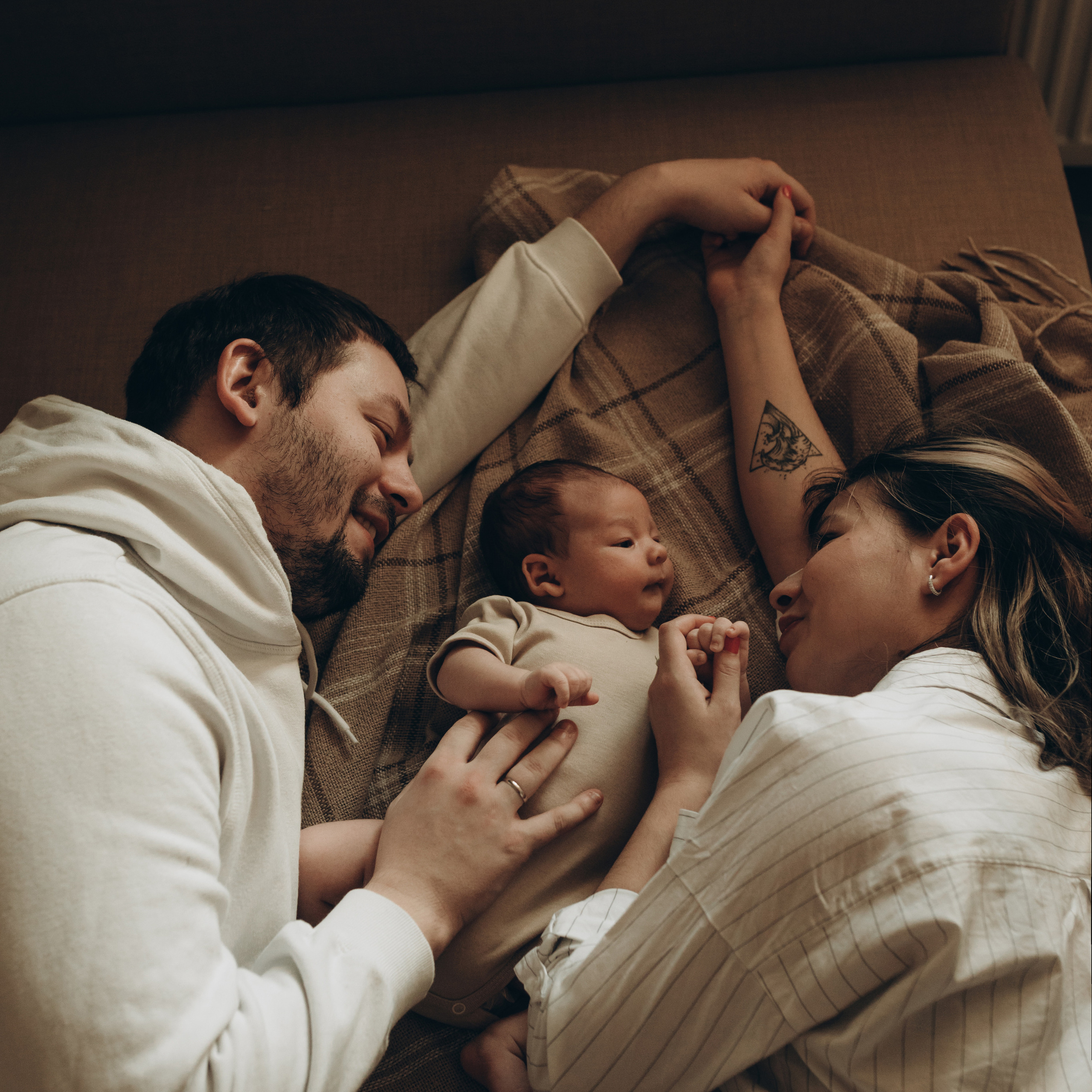 Ира, Сергей и маленький Богдан