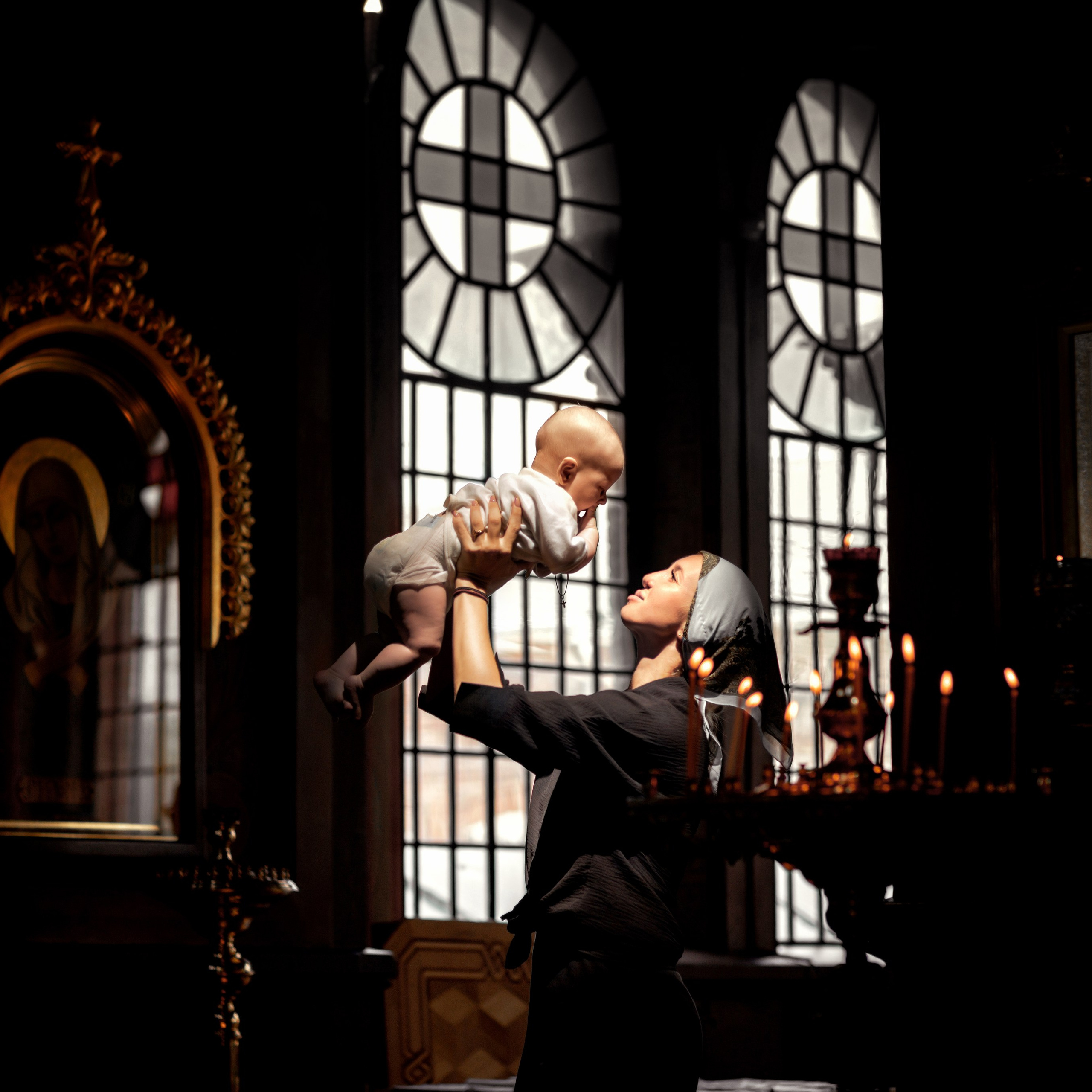 Таинство Крещения Мирона