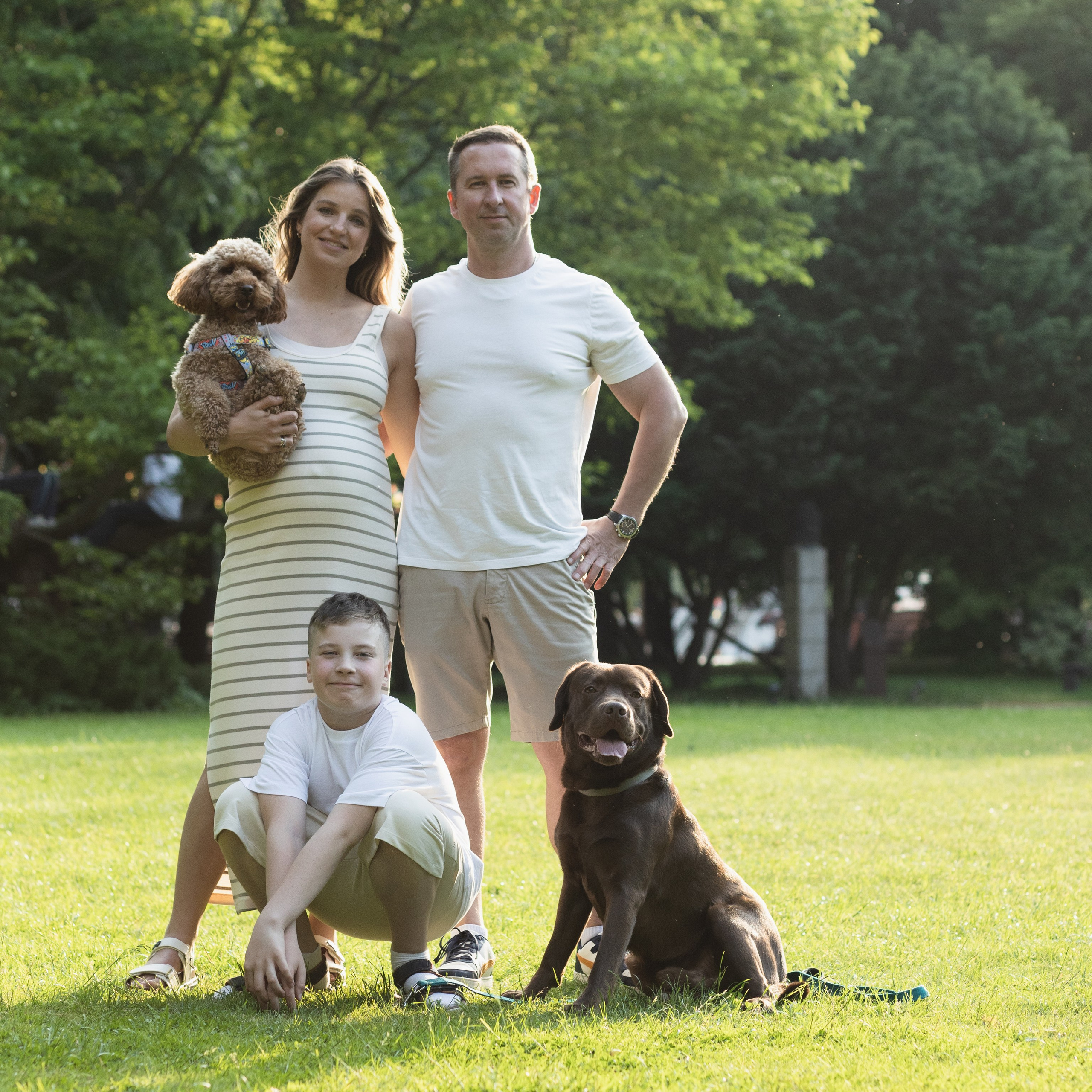 С домашними любимцами