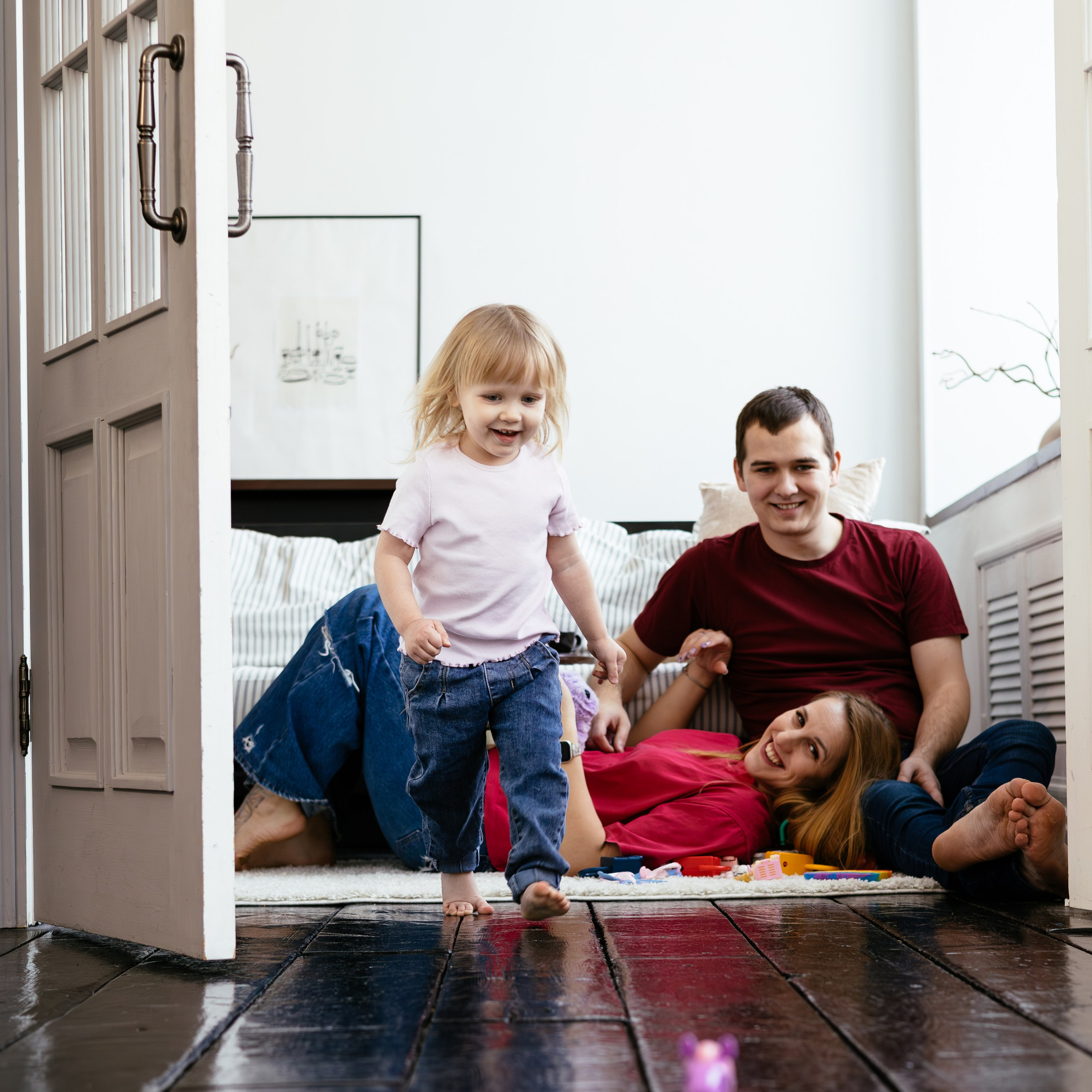 Съемки в студии