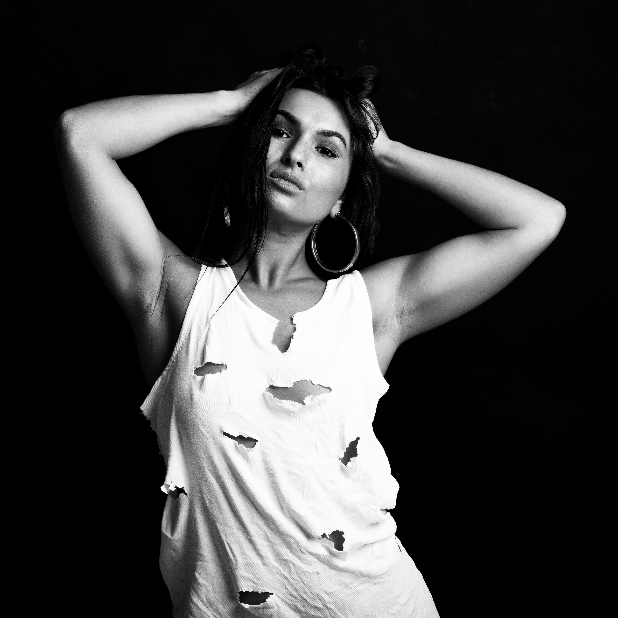 Белая майка. Photograher in Ufa Nikolai Golovanov