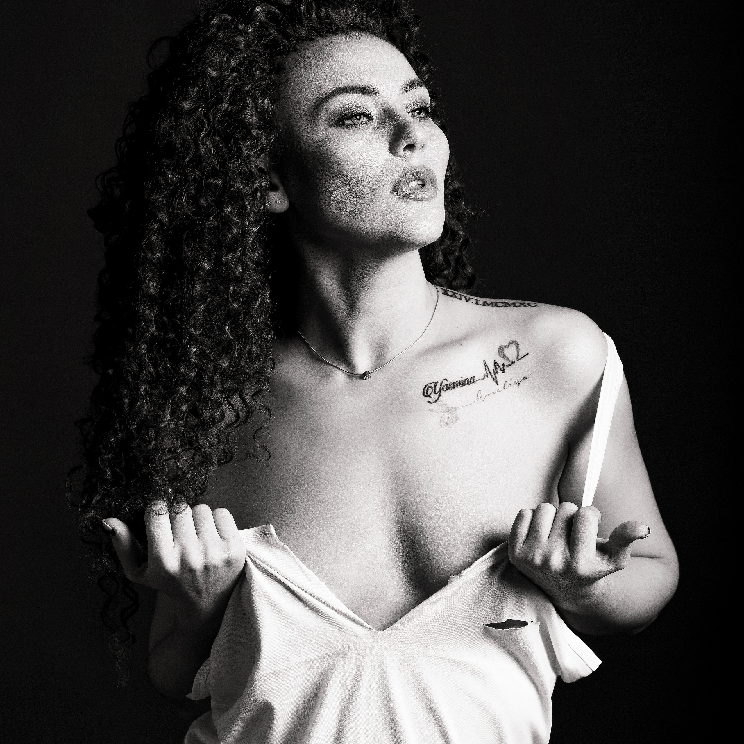 Белая майка. Photograher in Ufa Nikolai Golovanov