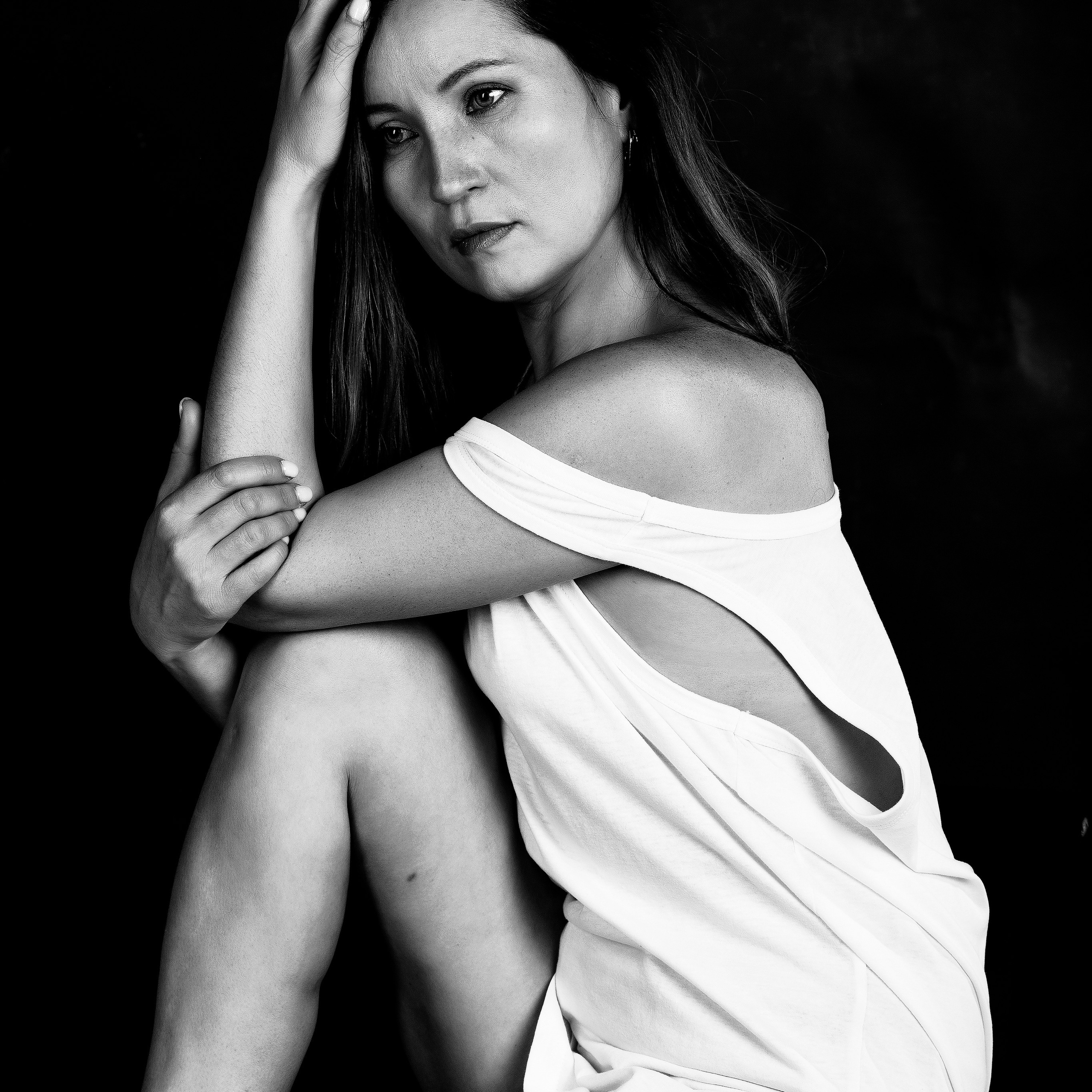 Белая майка. Photograher in Ufa Nikolai Golovanov