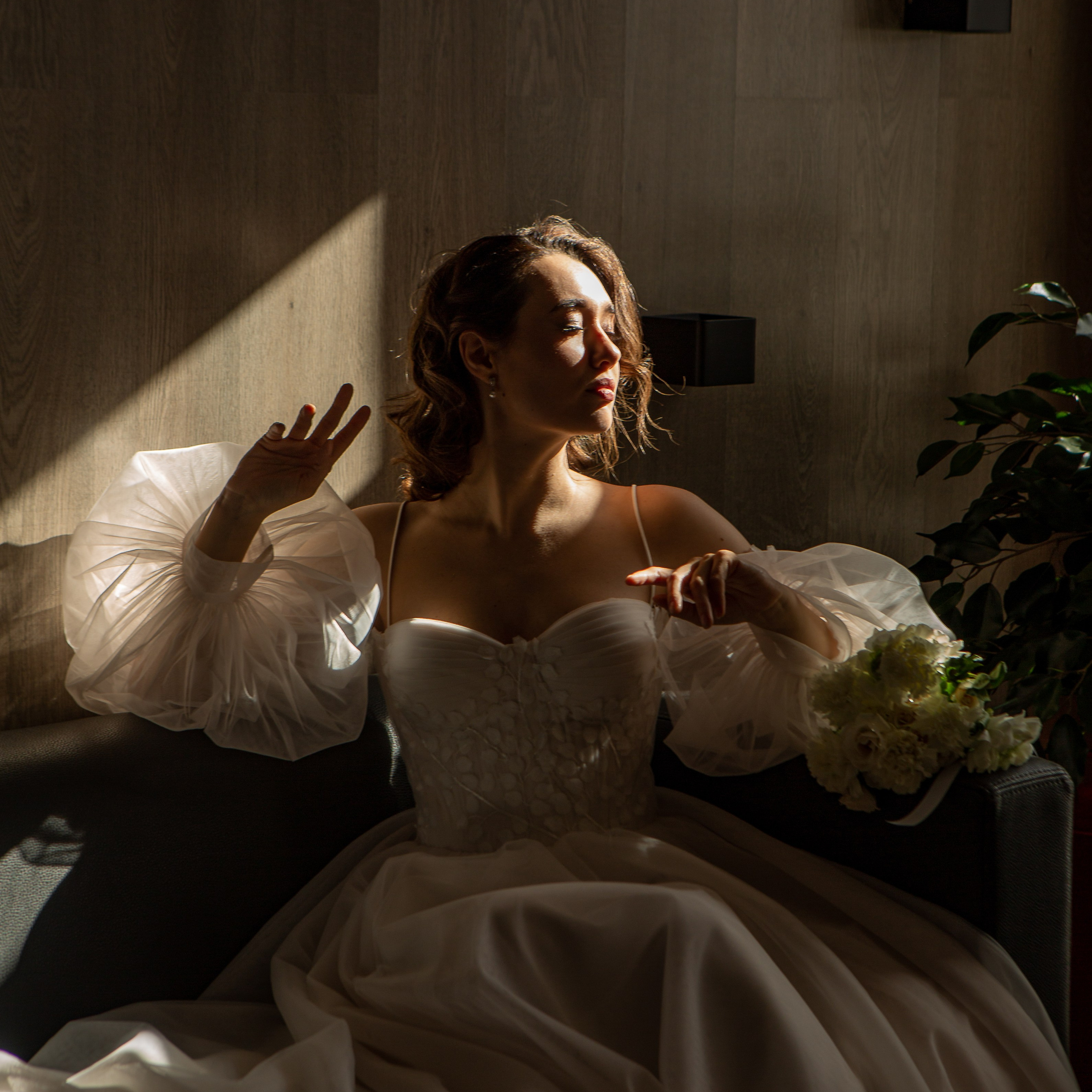 Утро невесты в отеле