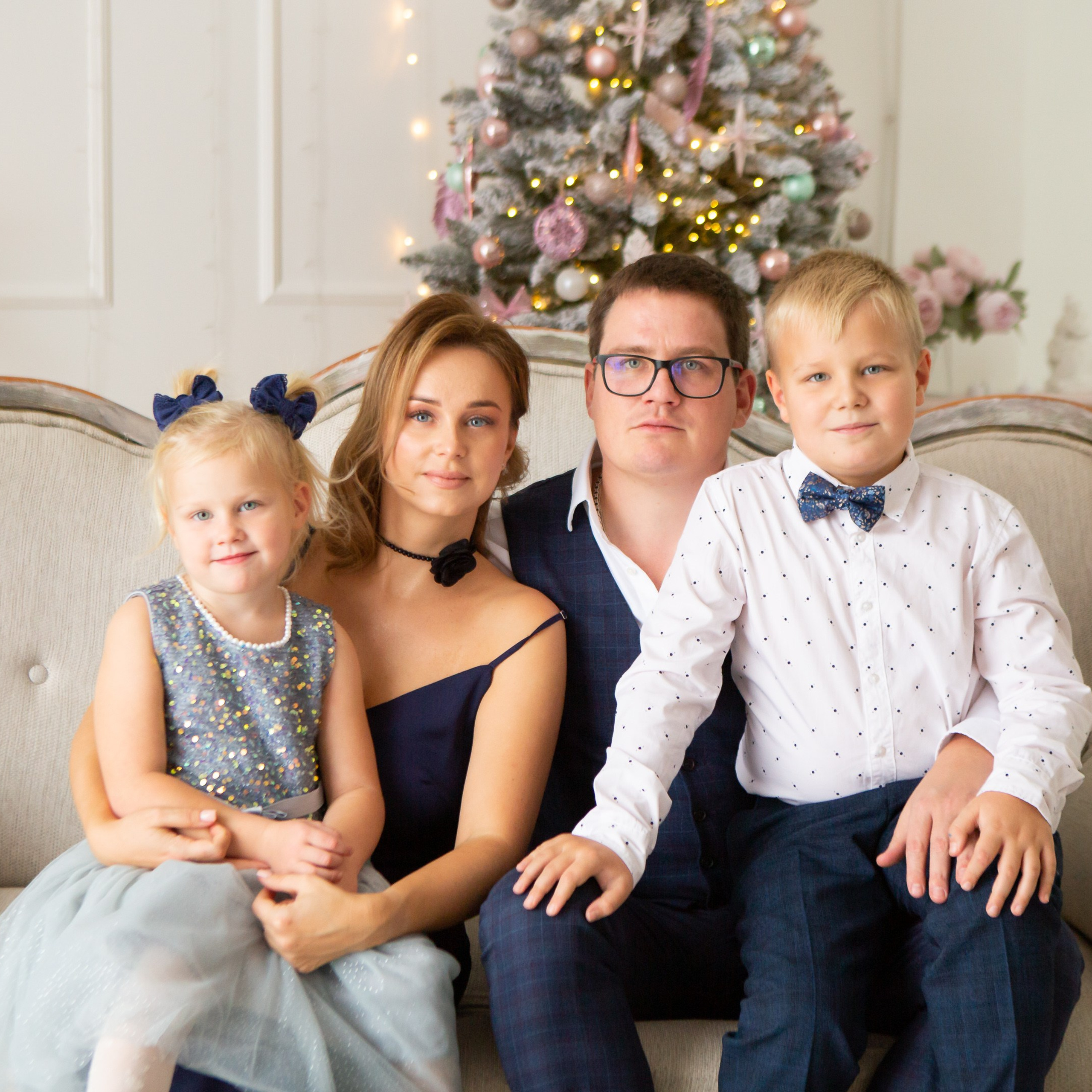 Новогодняя семейная съемка