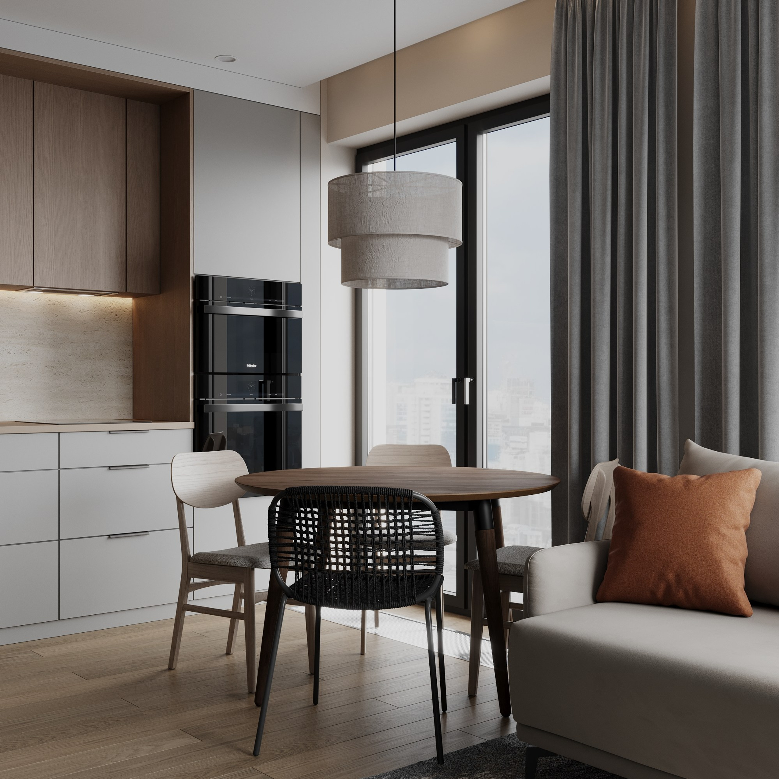 Мужская квартира жк Balance