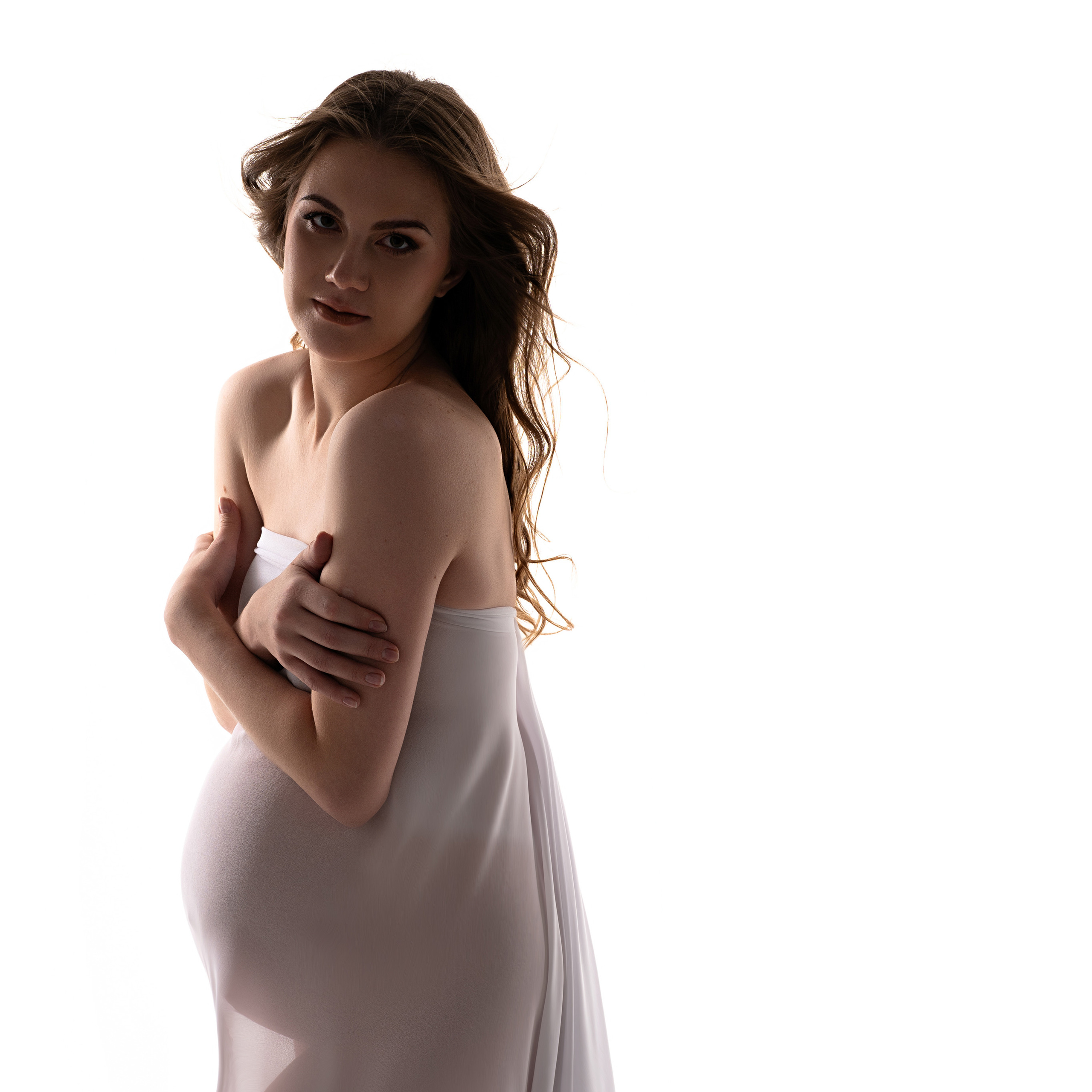 Беременность. Студийная съёмка