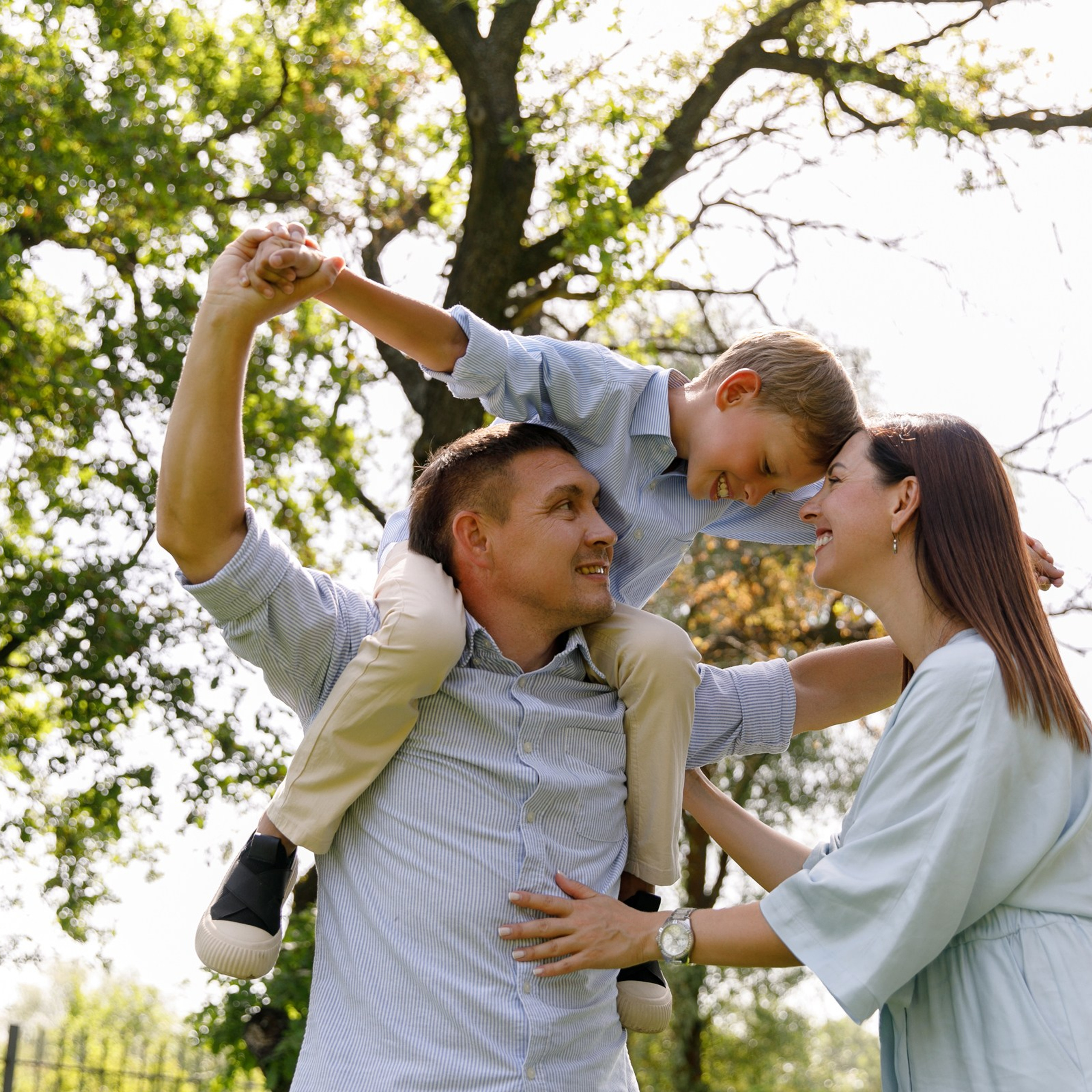 Ксения, Сергей и Максим