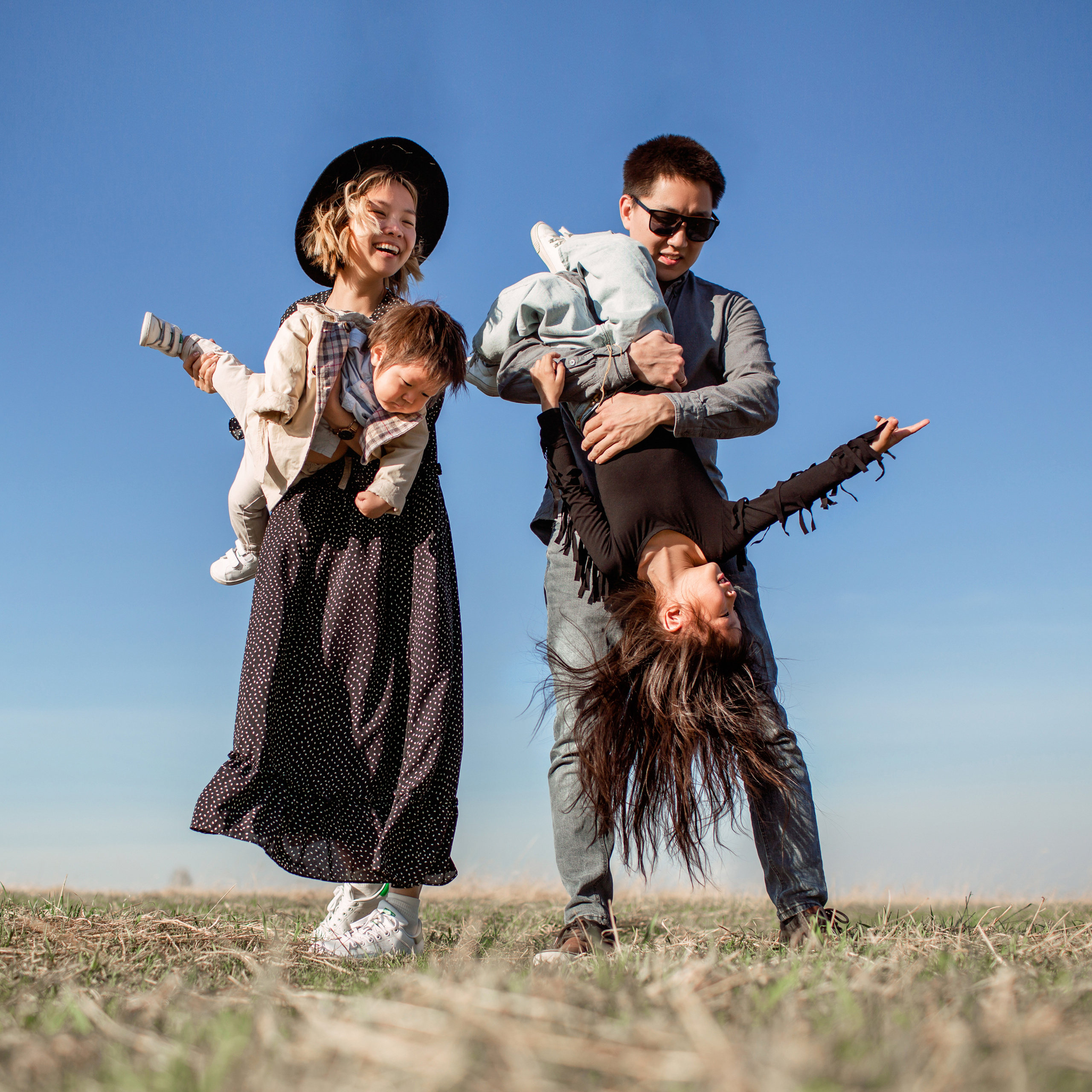 Юля, Дима, Аврора и&nbsp;Кирилл. Фотосессия Новосибирск