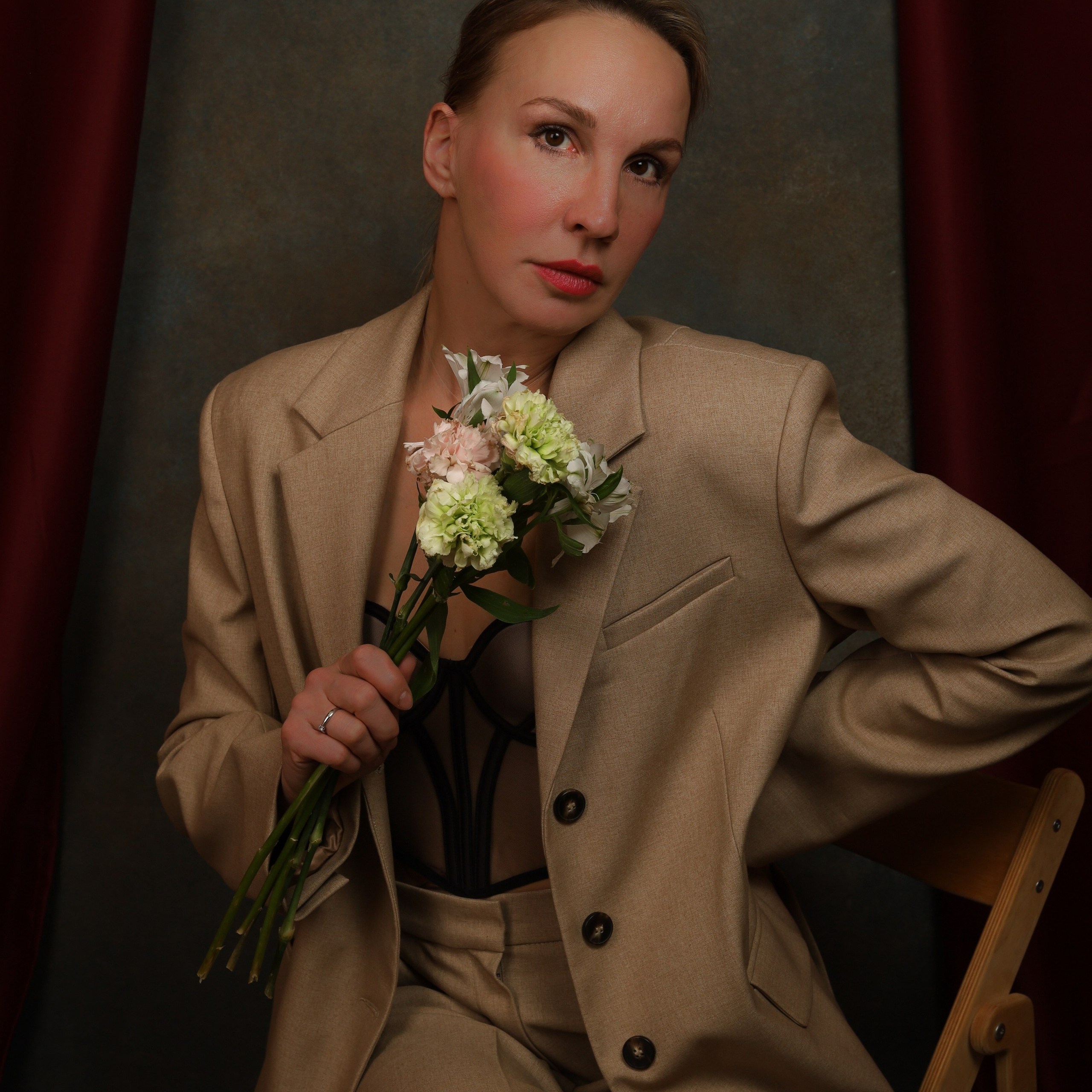 Студийная съемка. Женский портрет