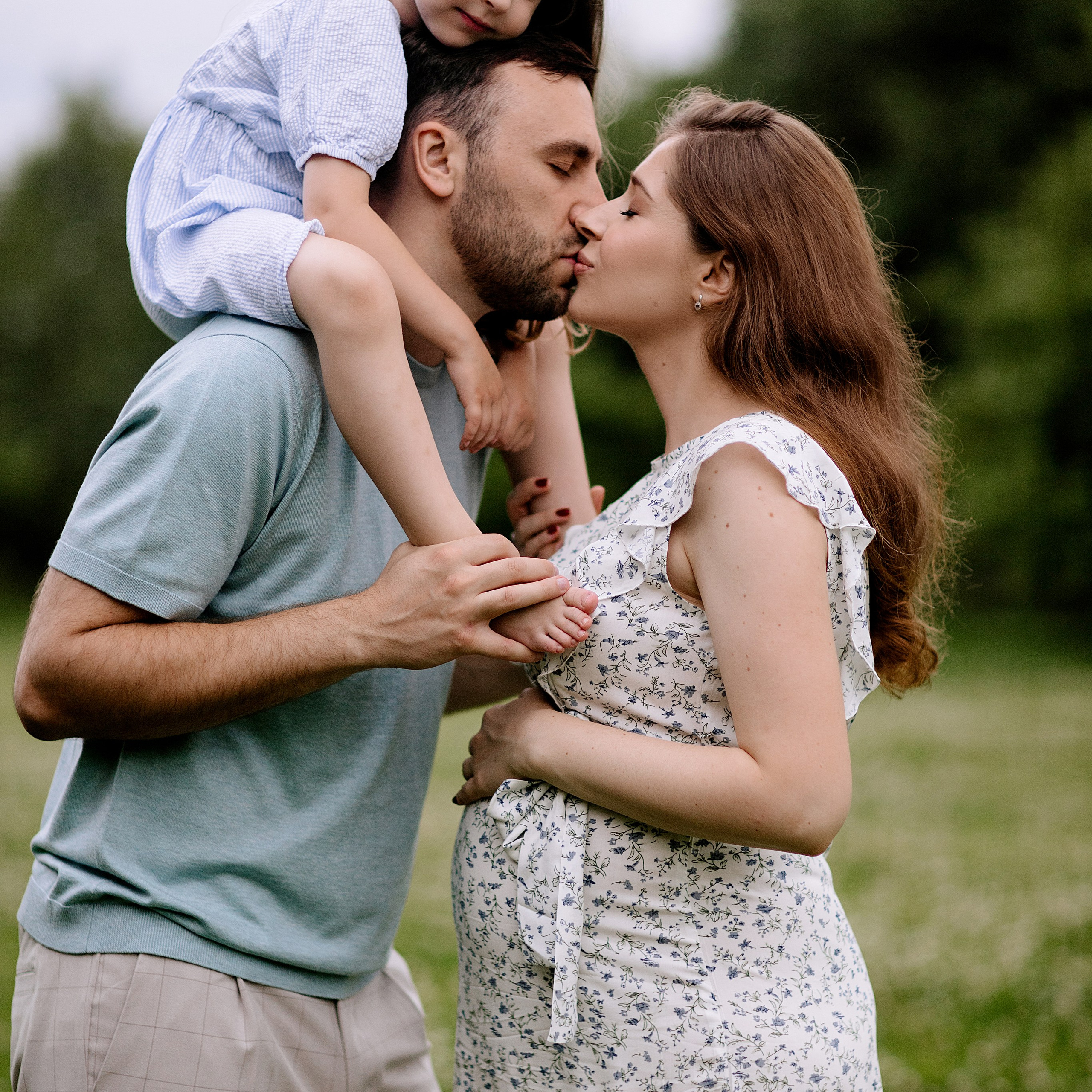 Елена, Максим и Полина🤍