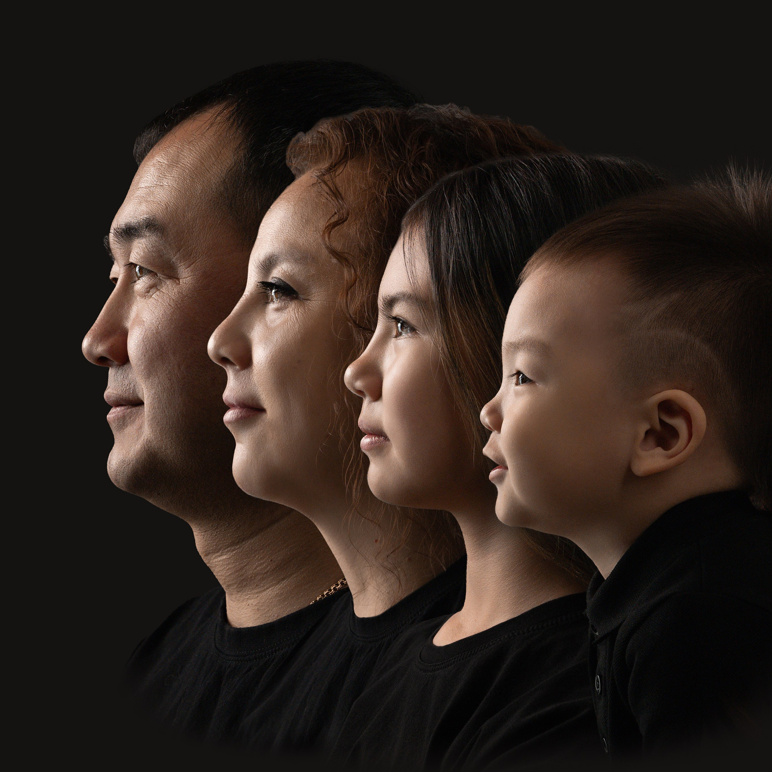 Ольга и семья