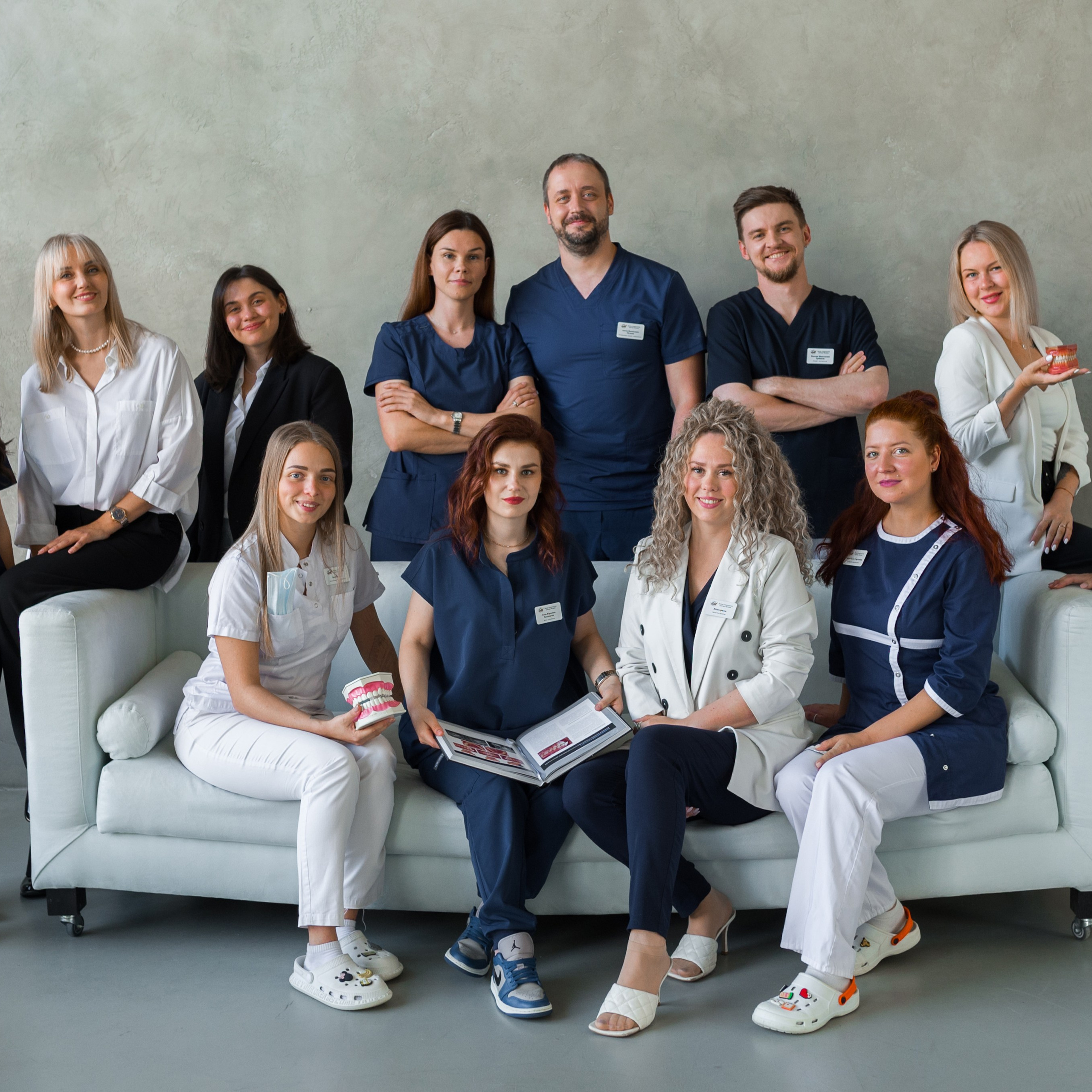 Стоматологическая клиника. Съемка персонала