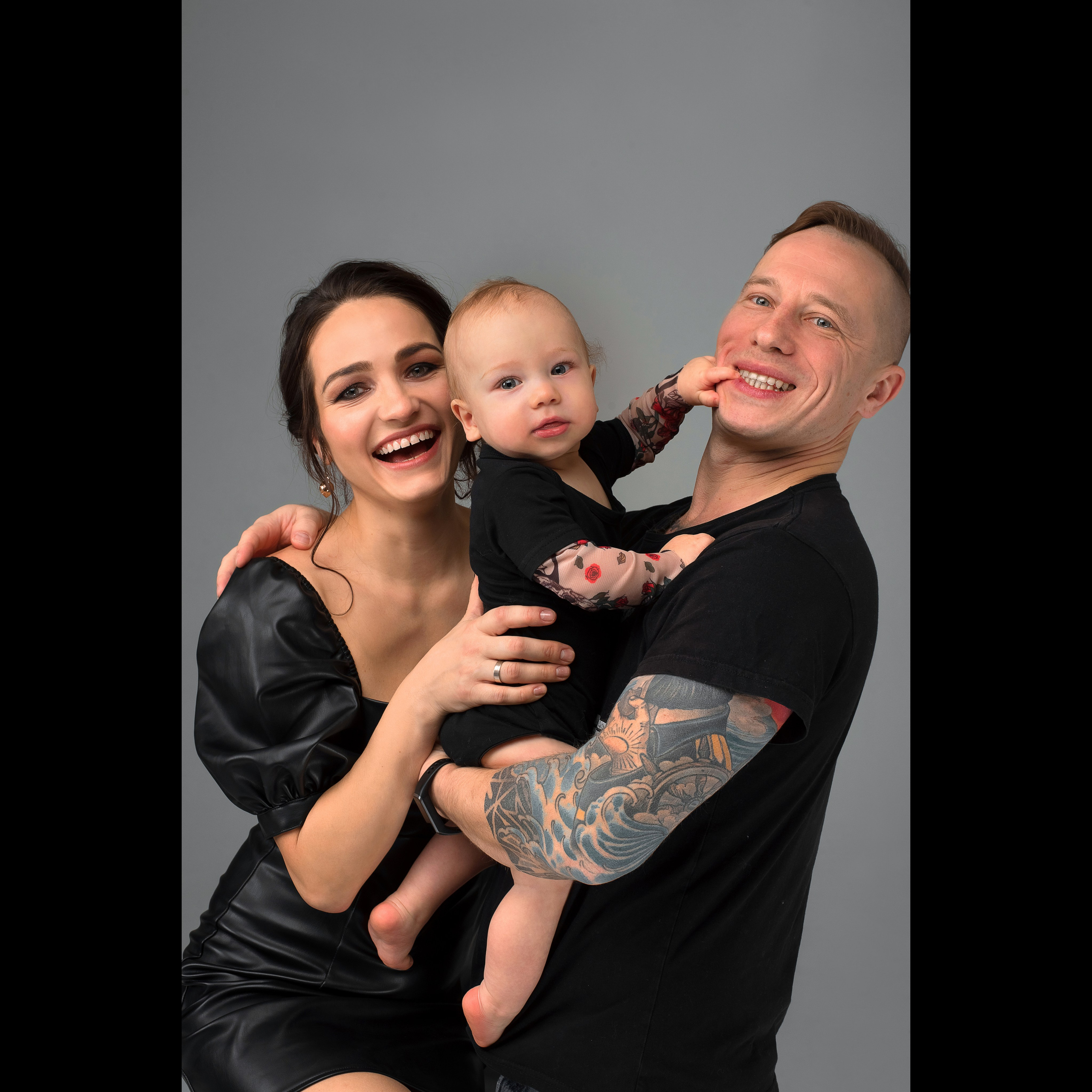 Оксана и семья