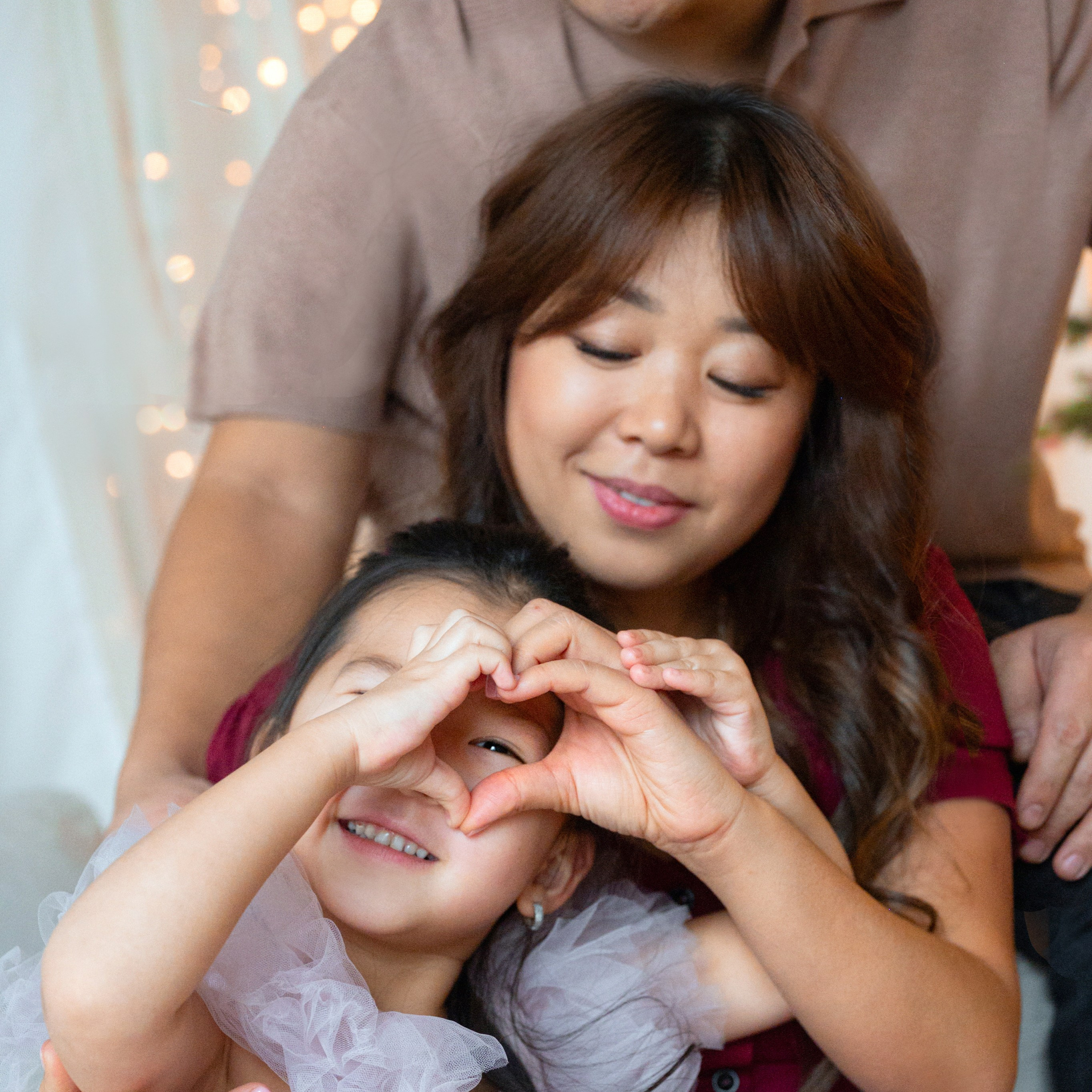 Альбина и семья