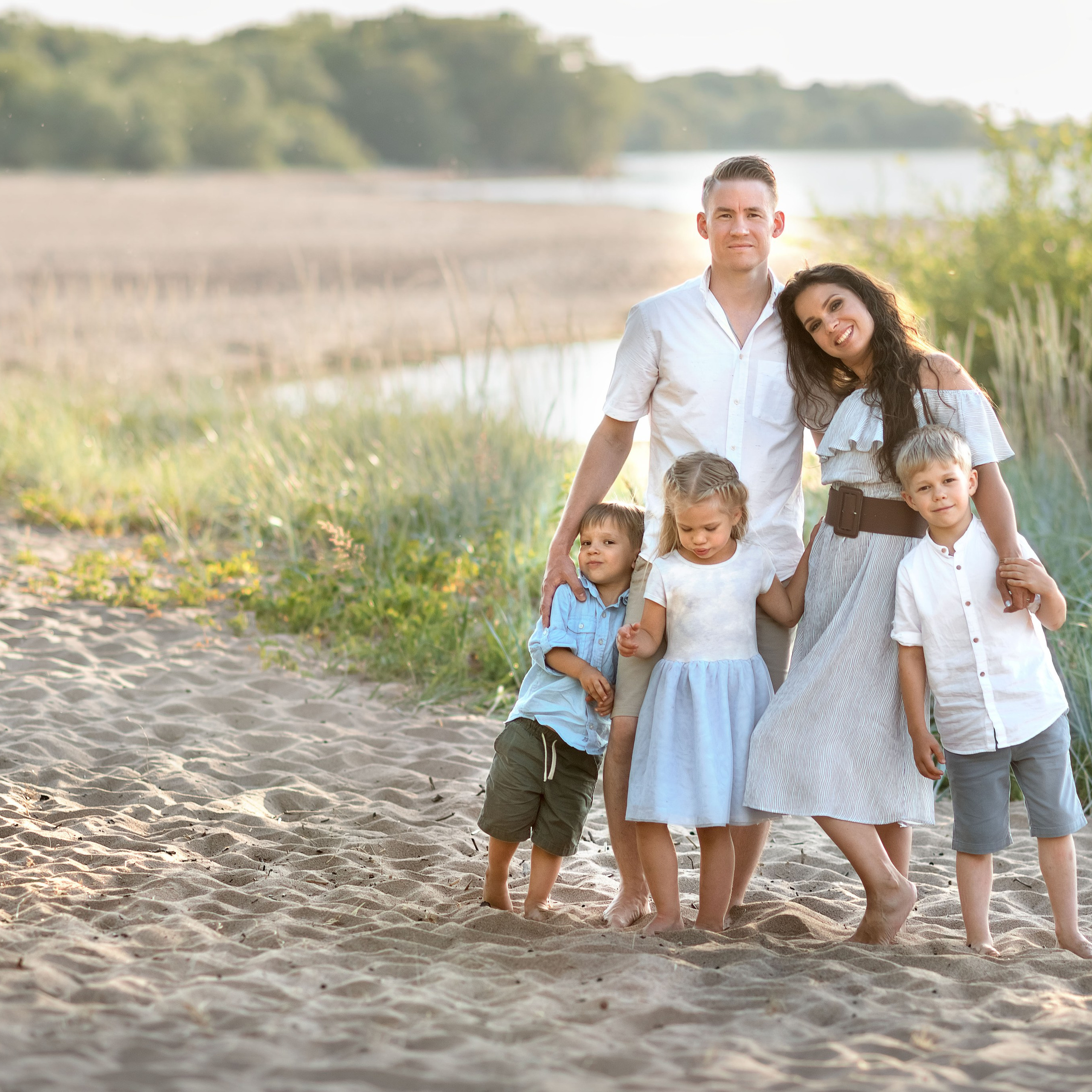 Лето. Финский залив. Западный Котлин.