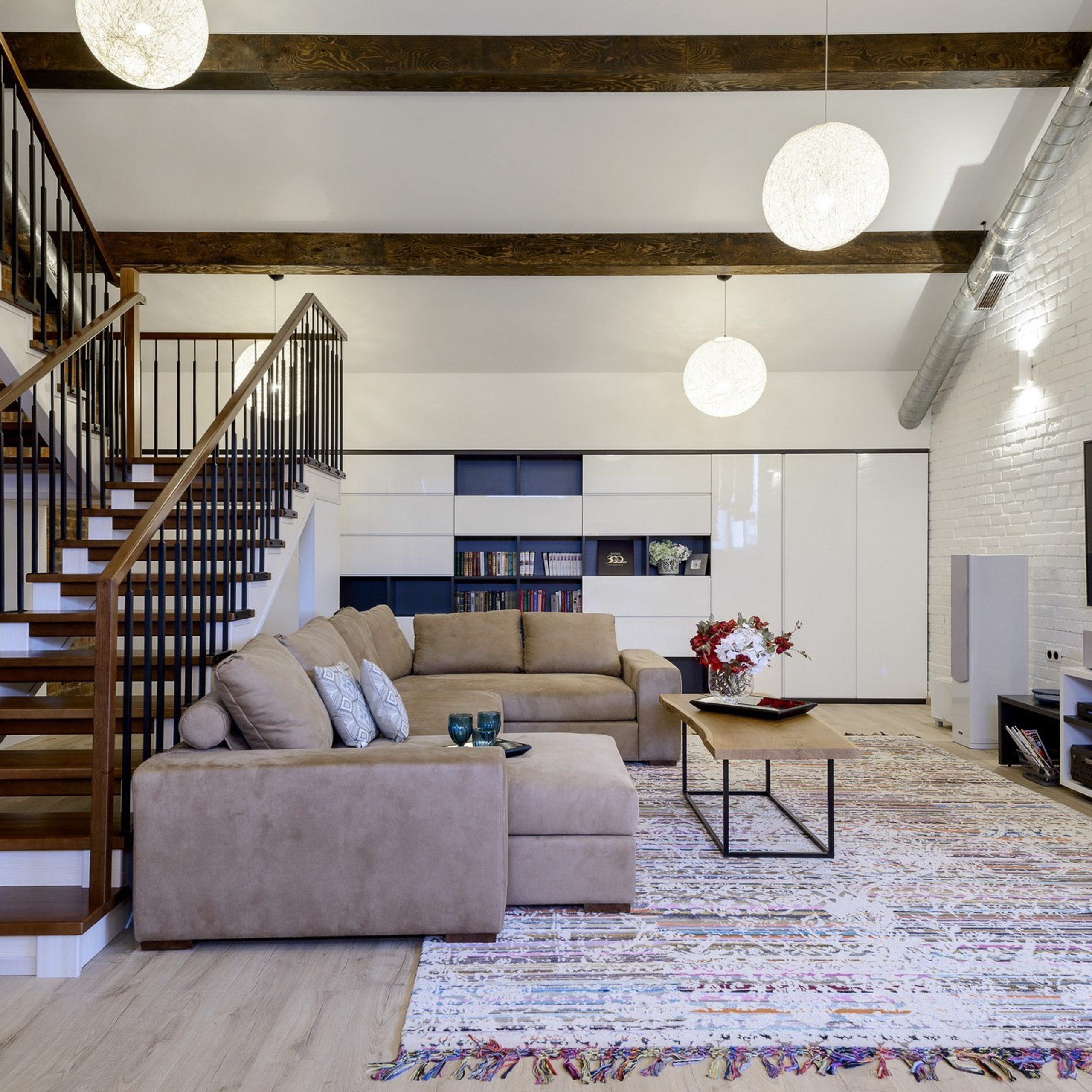 Интерьер таунхауса для молодой мамы с сыном. Дизайн интерьера TWOREZ | Новосибирск и онлайн