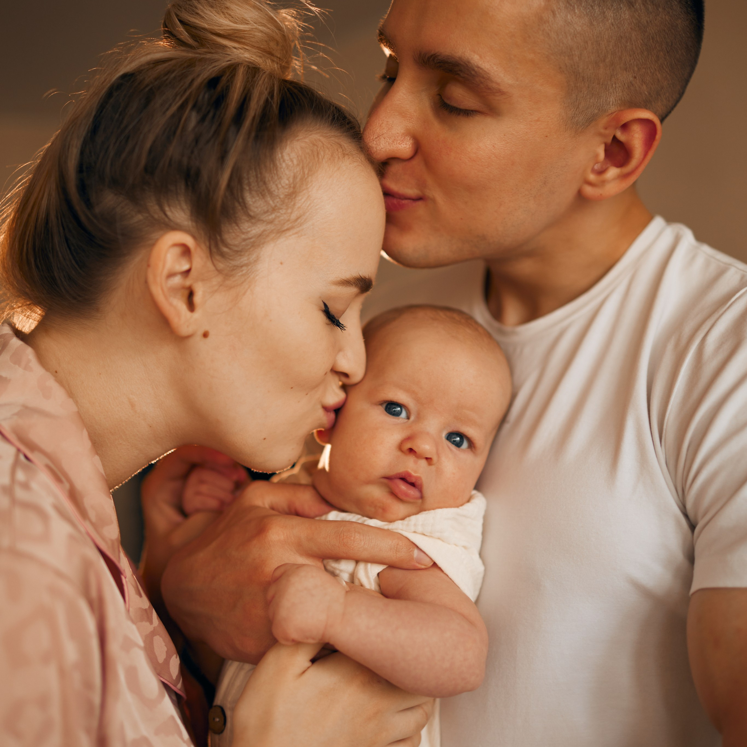 Домашняя съемка с малышом