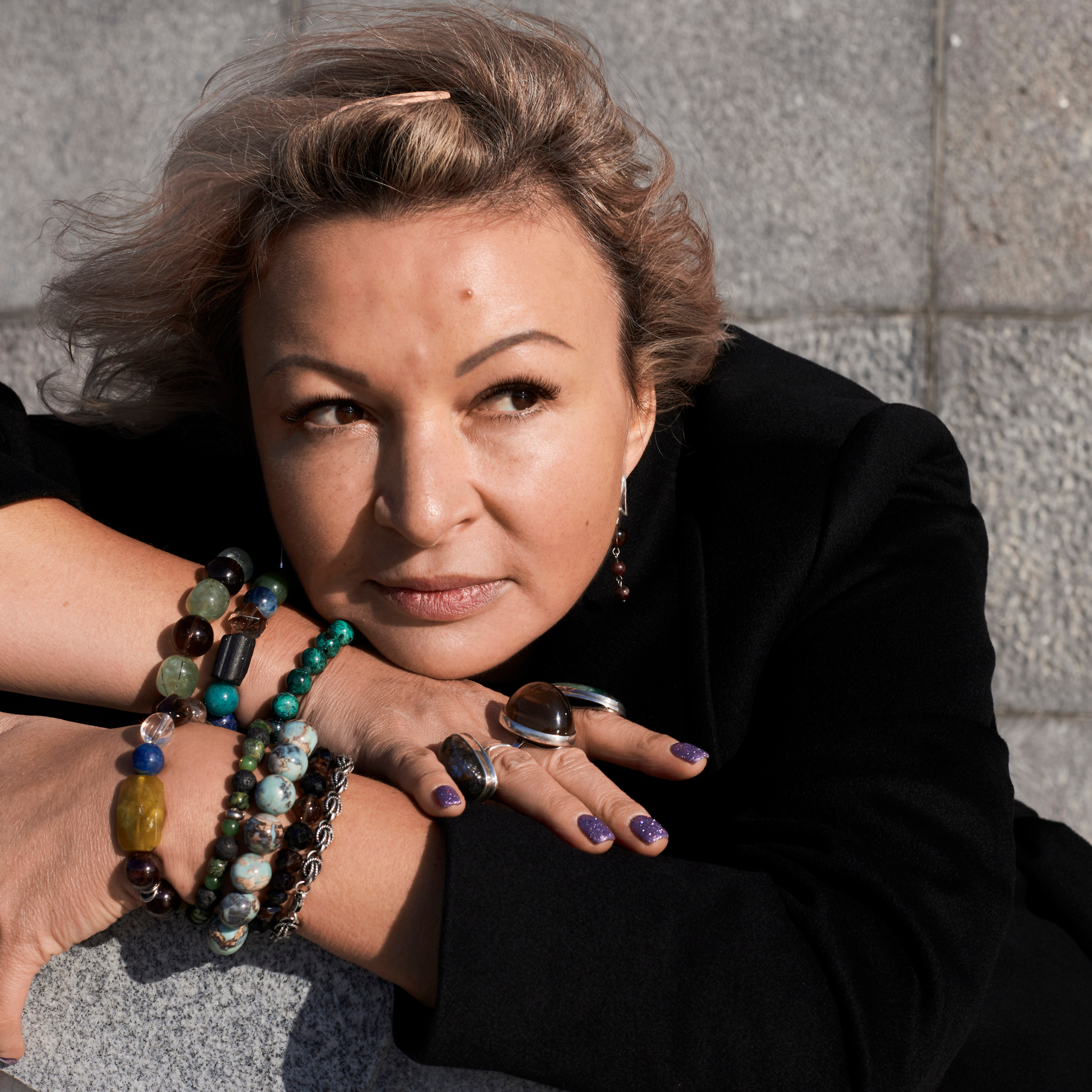 Фотосессия для литотерапевта Ларисы в Северном Речном Вокзале