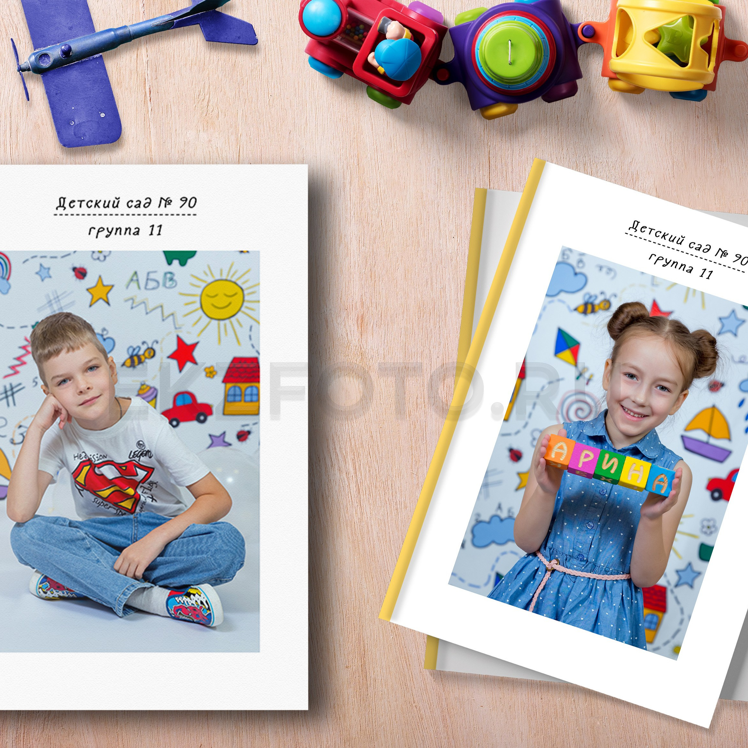 ФОТОКНИГА С ОЖИВЛЕНИЕМ, 21Х30 СМ, 5 РАЗВОРОТОВ